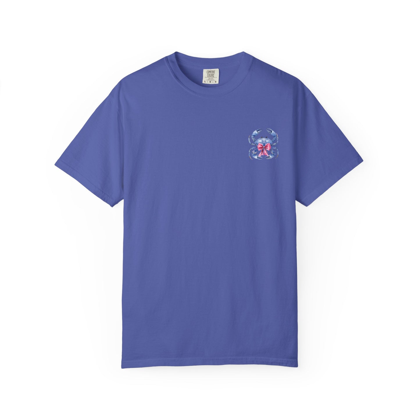 Adult Ono Island Preppy Crab Tee - Comfort Colors