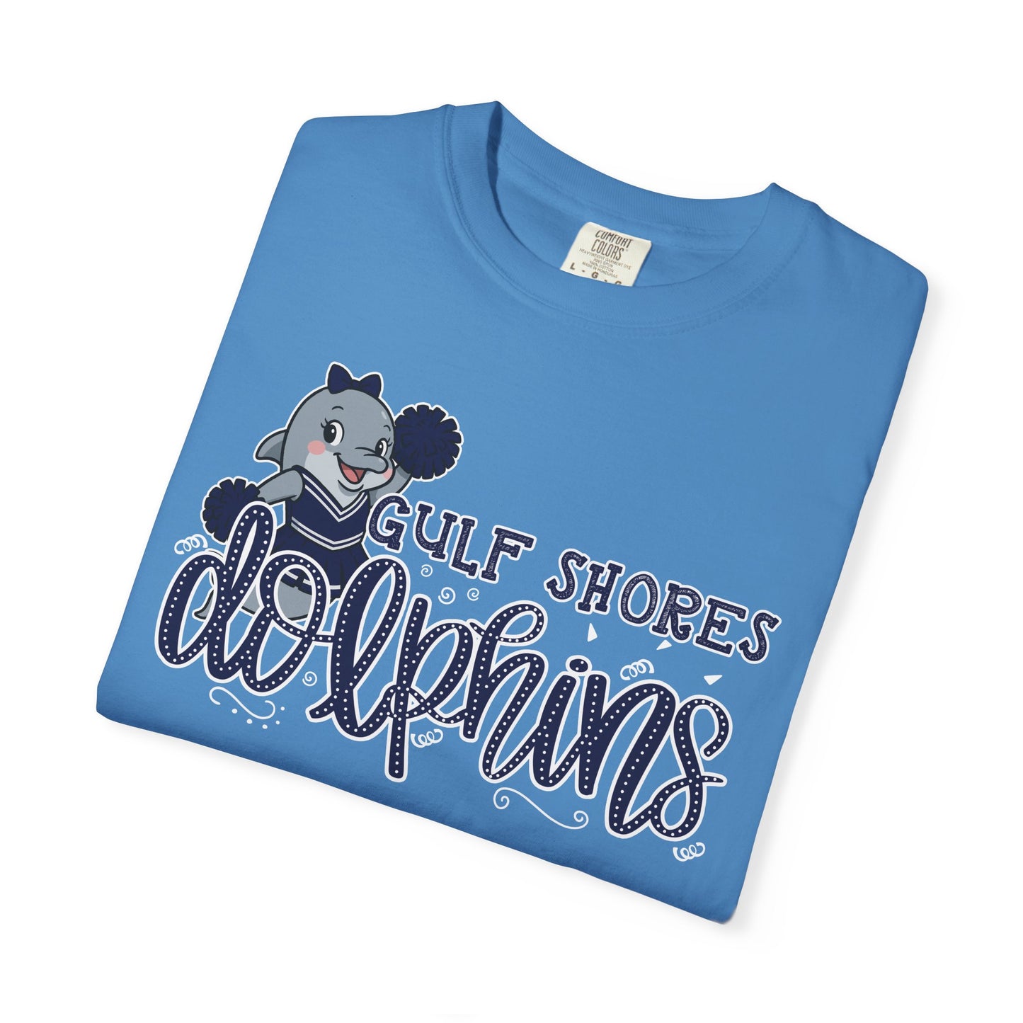 Dolphin Dots on Comfort Colors