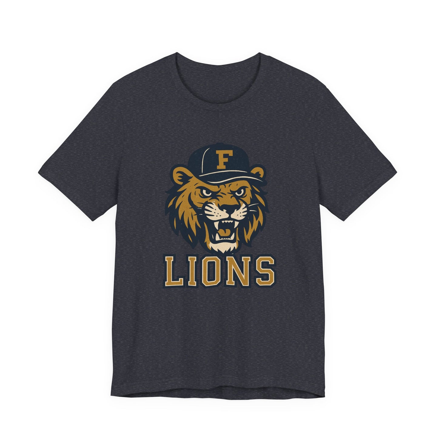 Adult Retro Roaring Lions Tee - Bella Canvas