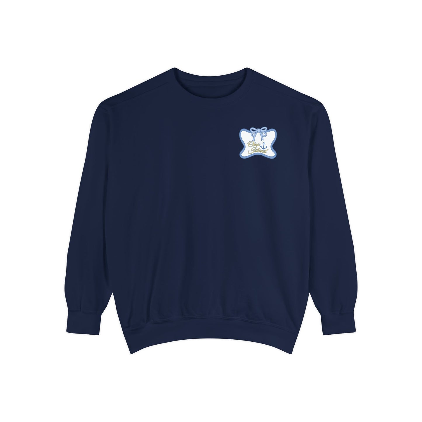 Adult Coquette Sailboat Sweatshirt - Comfort Colors