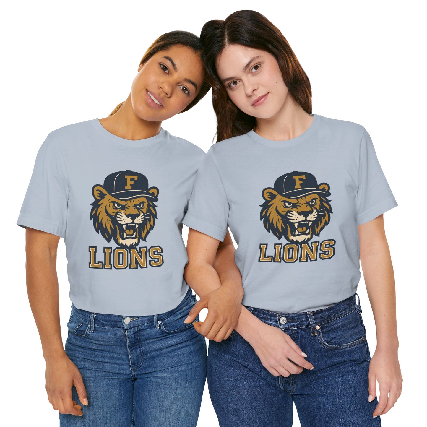 Adult Retro Roaring Lions Tee - Bella Canvas