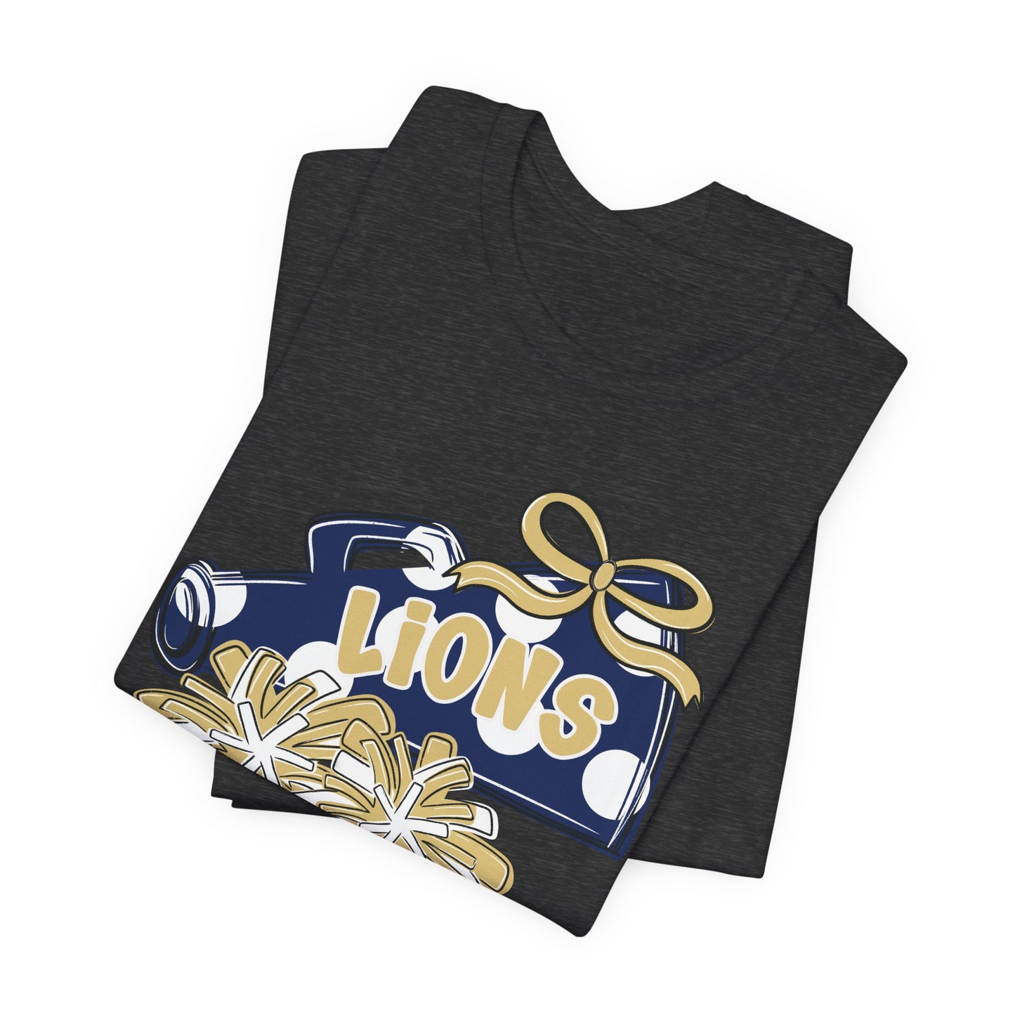 Lions Cheer Spirit Tee - Bella Canvas