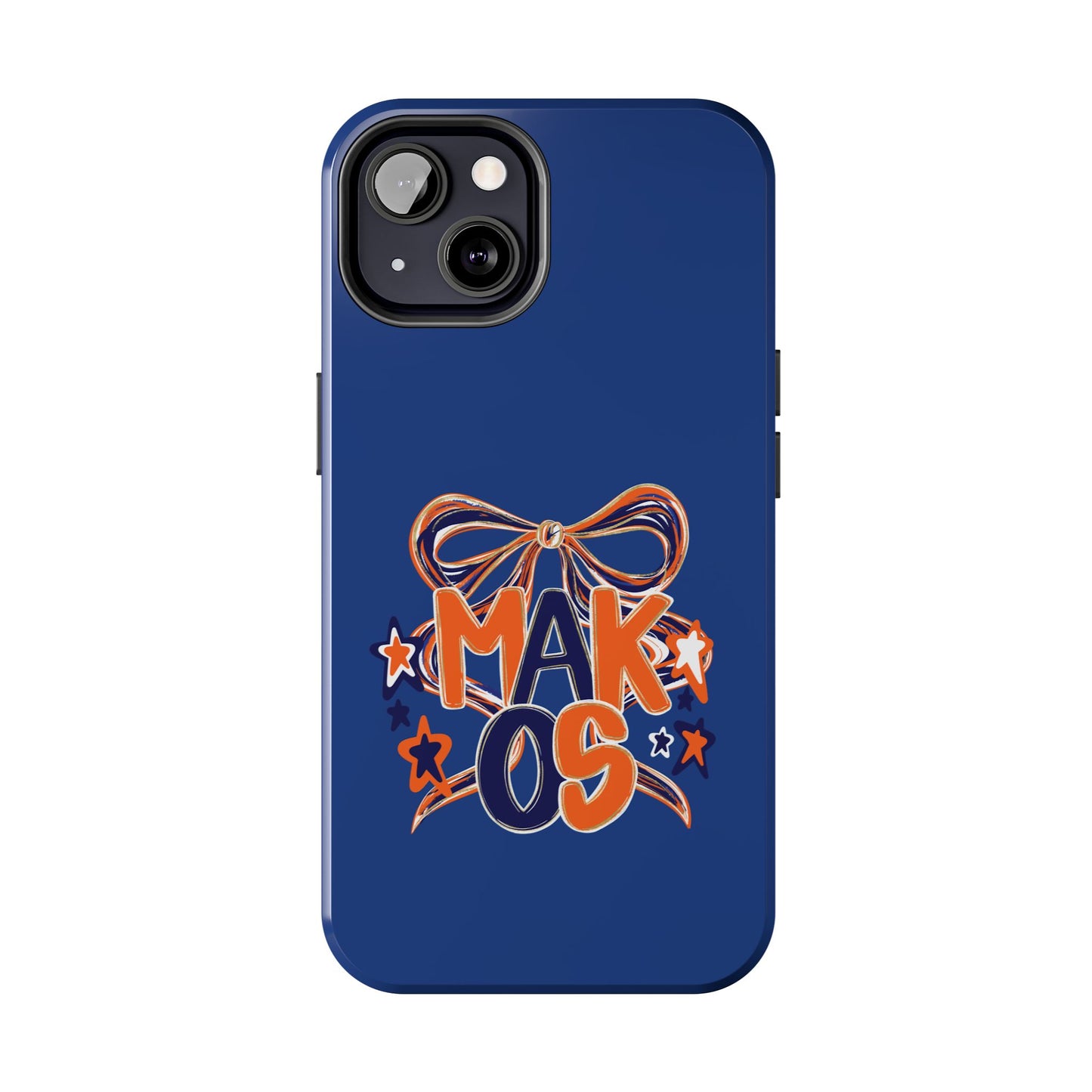 Makos Twirly Ribbon Iphone & Samsung Tough Phone Cases