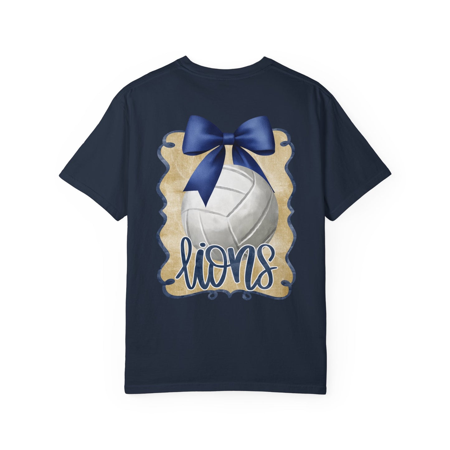 Foley Lions Coquette Volleyball 2 Sided - Comfort Colors