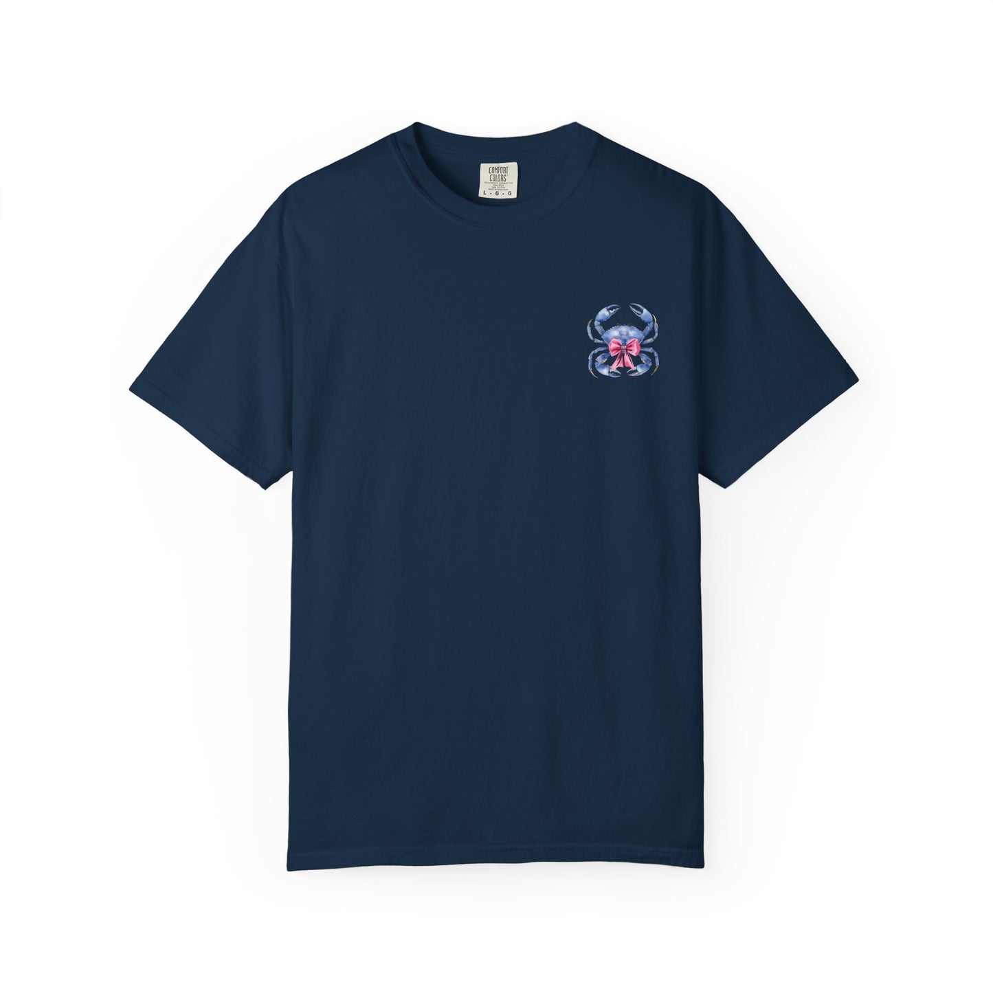 Adult Ono Island Preppy Crab Tee - Comfort Colors
