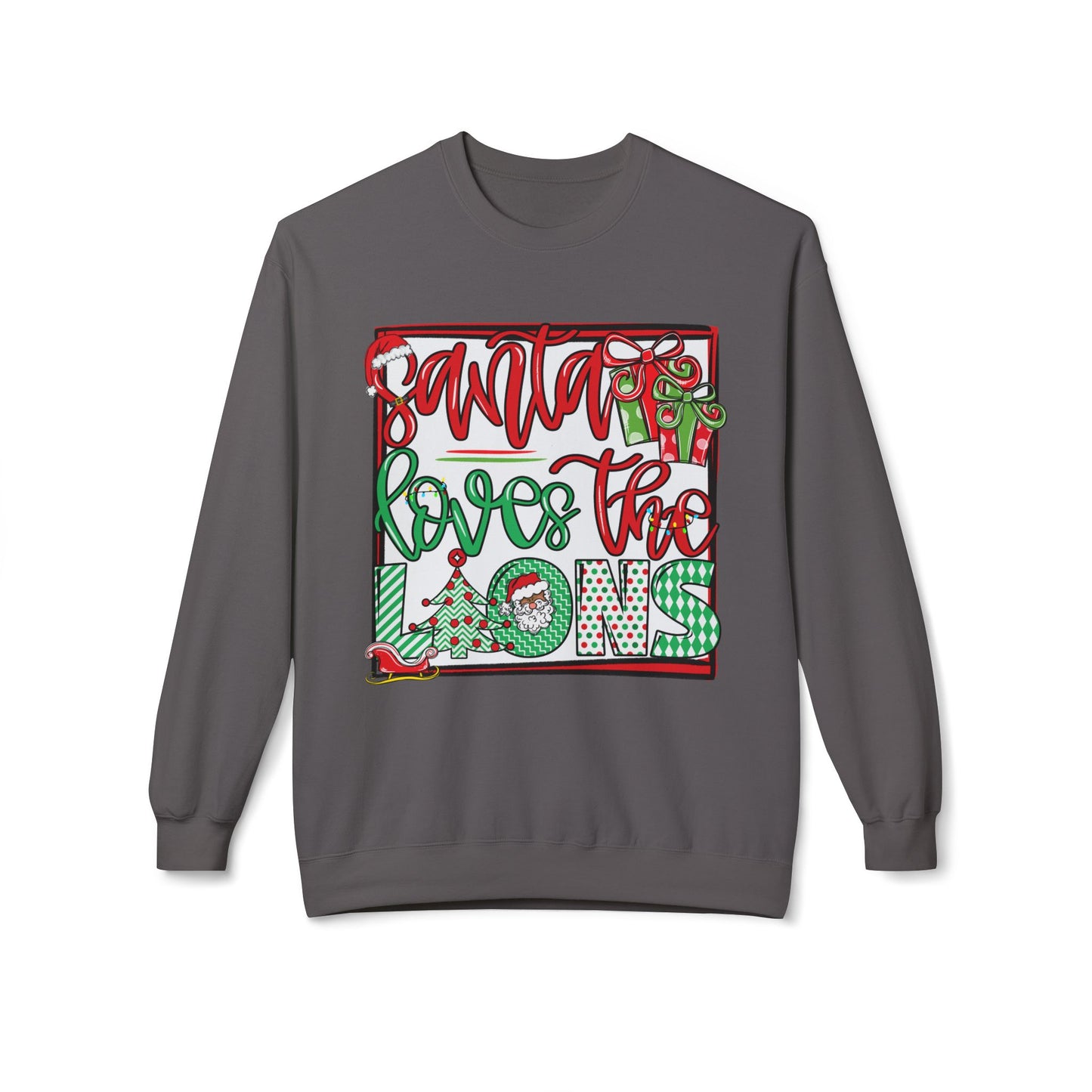 Adult Lions Christmas - Gildan