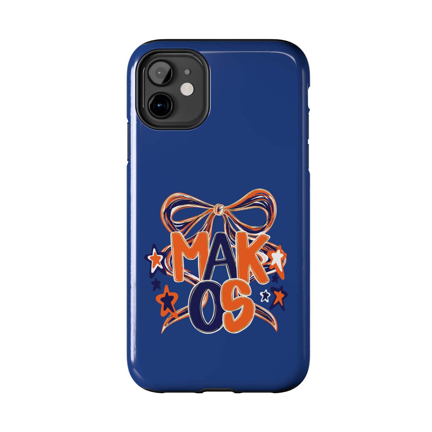 Makos Twirly Ribbon Iphone & Samsung Tough Phone Cases