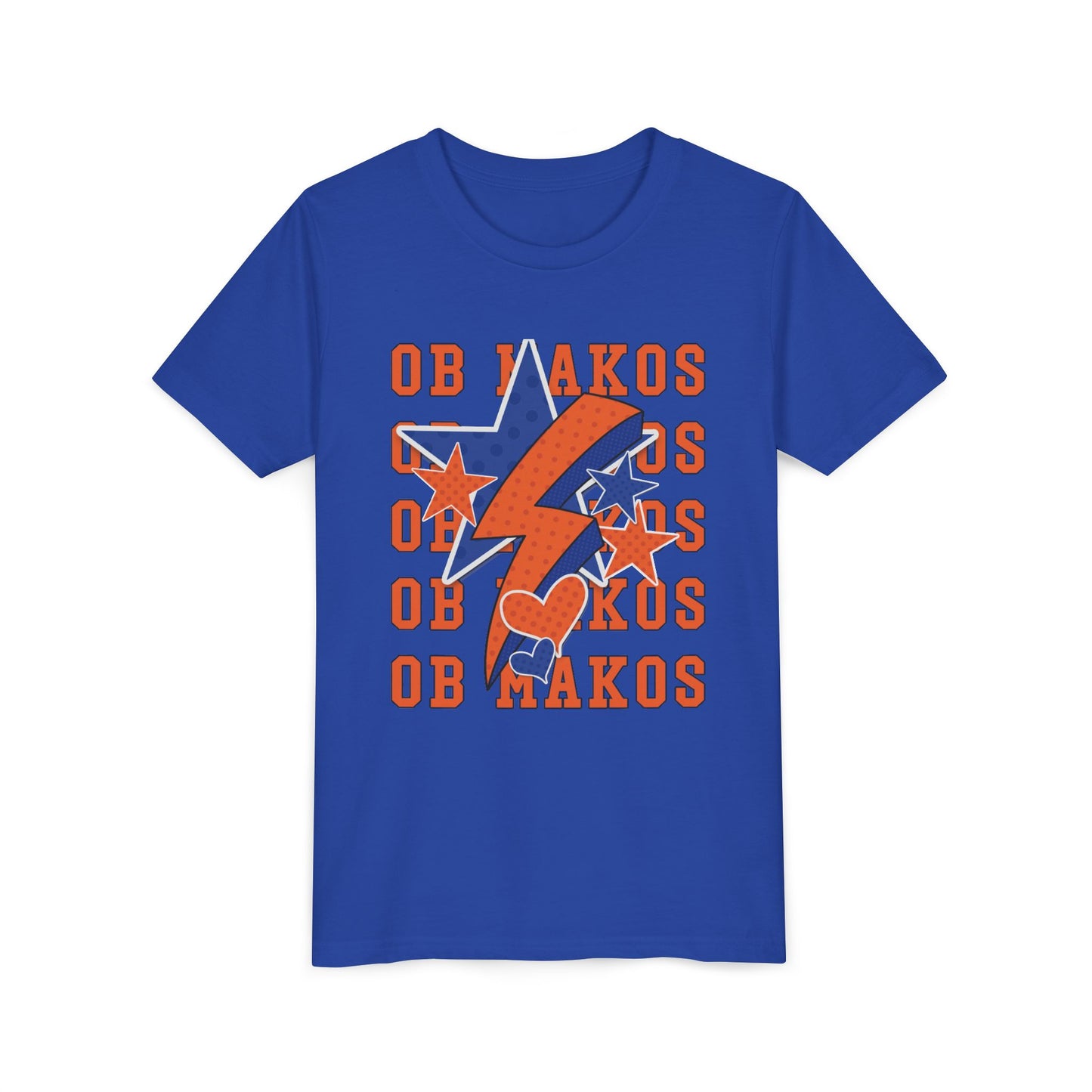 Youth Makos Lightning, Hearts, Stars Tee