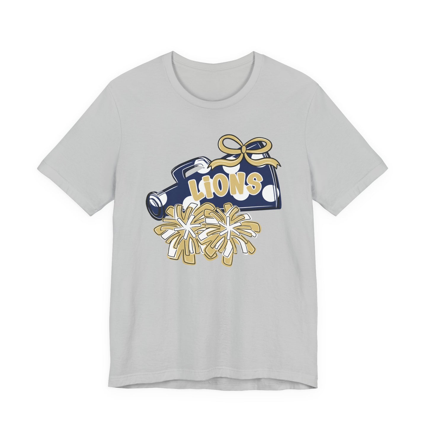 Lions Cheer Spirit Tee - Bella Canvas