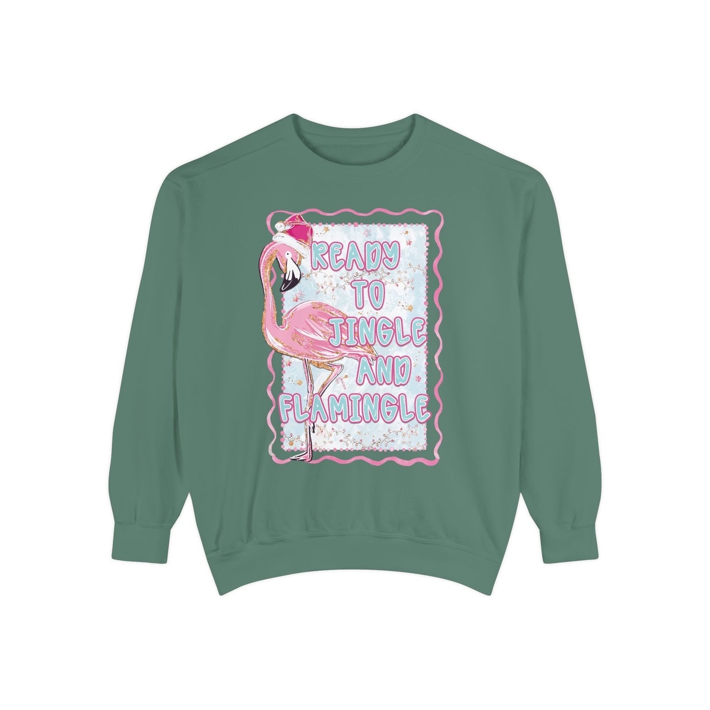 Flamingo Jingle & Flamingle Christmas Sweatshirt
