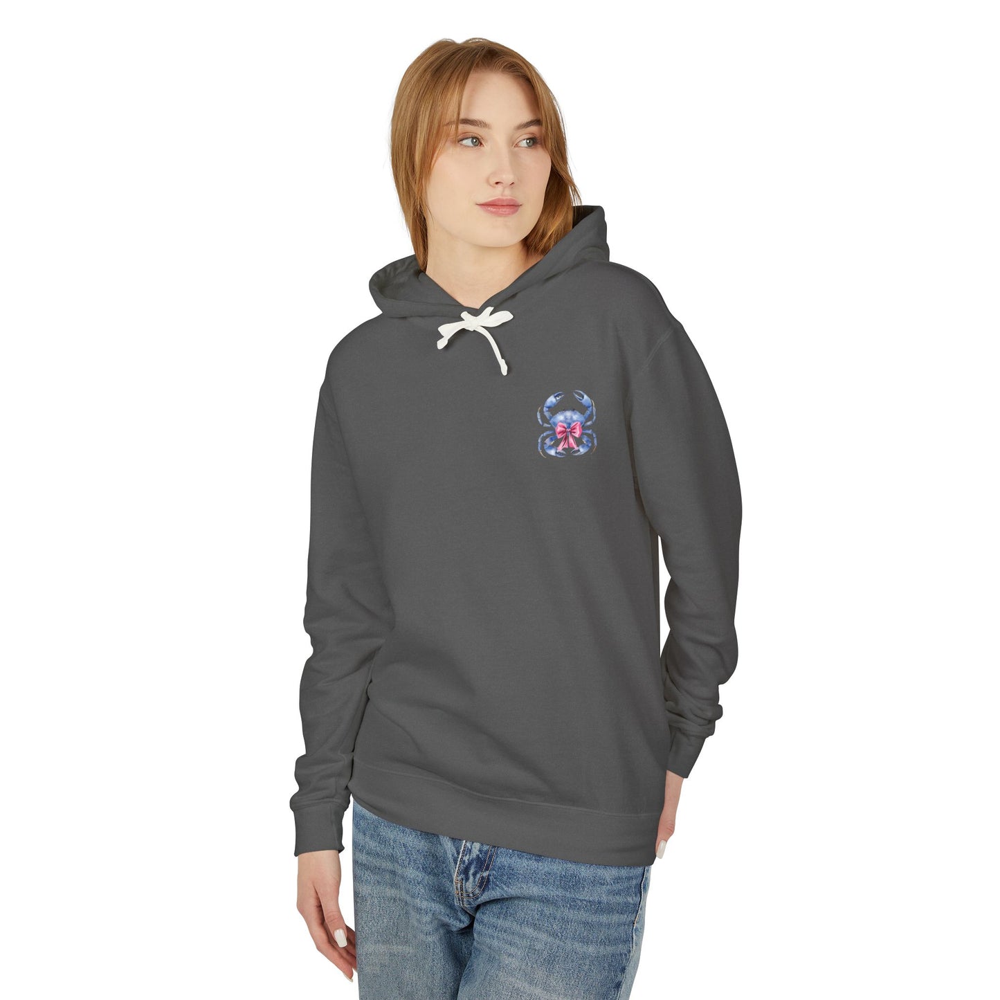 Adult Ono Island Preppy Crab Hoodie Comfort Colors