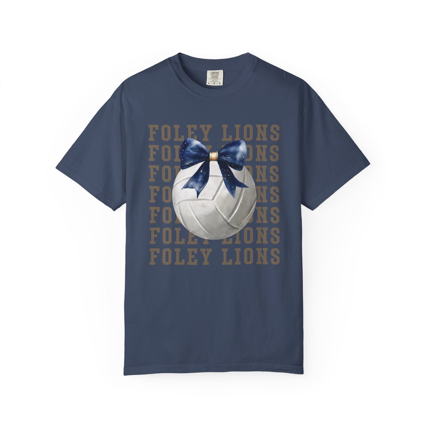 Foley Lions Volleyball T-Shirt - Comfort Colors