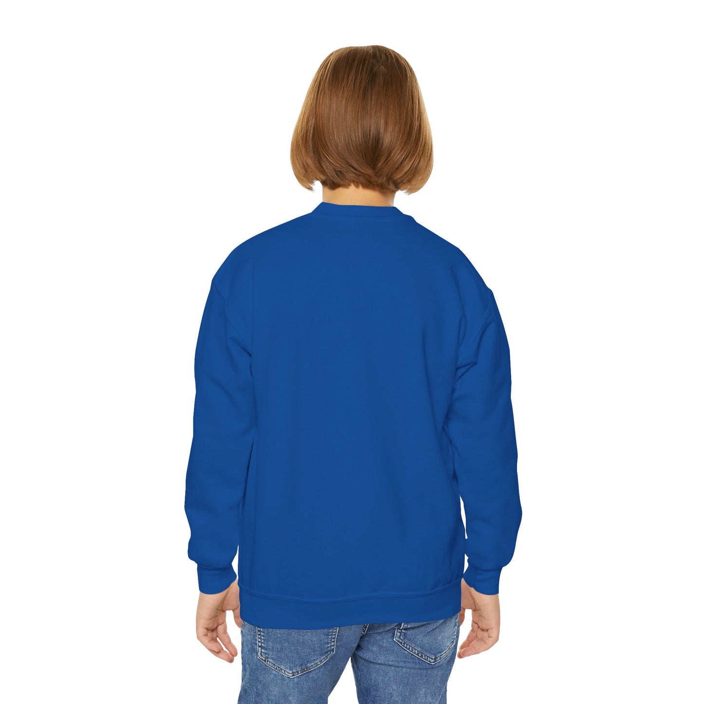 Youth Retro Roaring Lions Crewneck Sweatshirt - Gildan