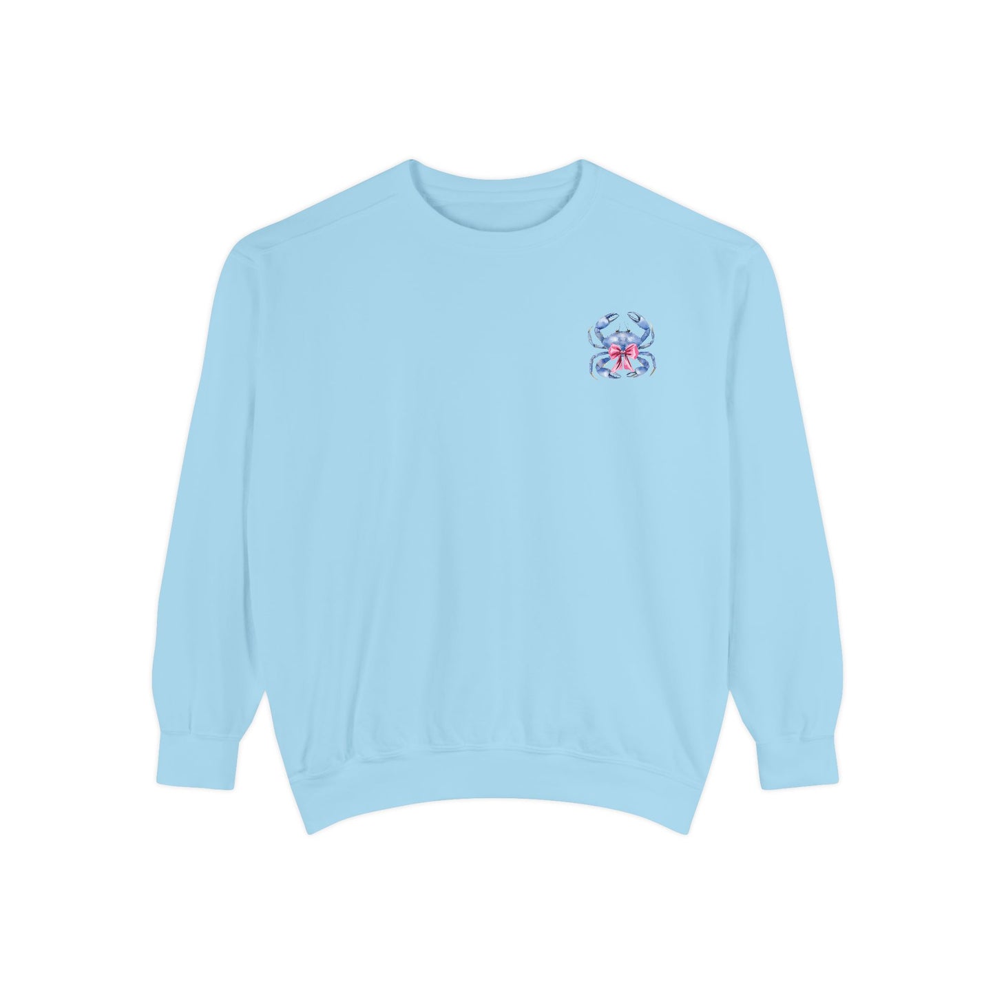 Adult Ono Island Preppy Crab Sweatshirt - Comfort Colors