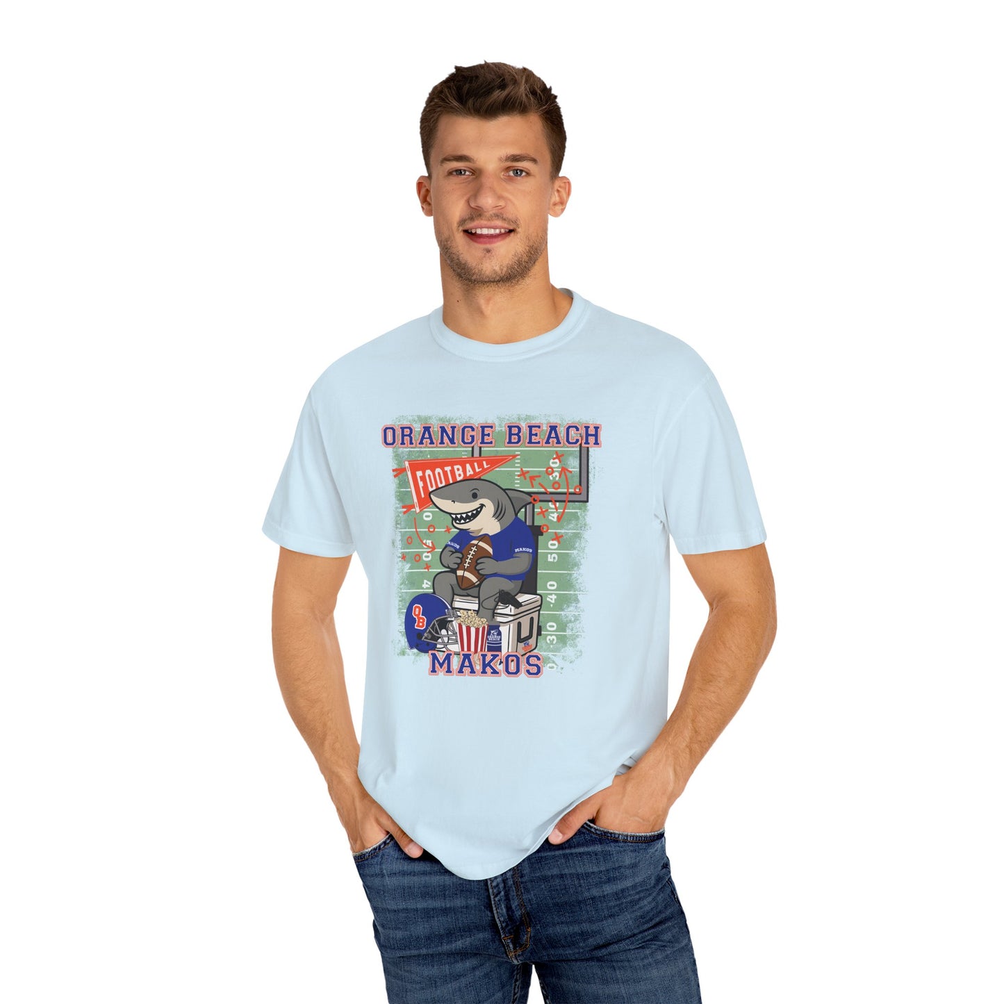 Adult Makos Tailgate Time - Comfort Colors