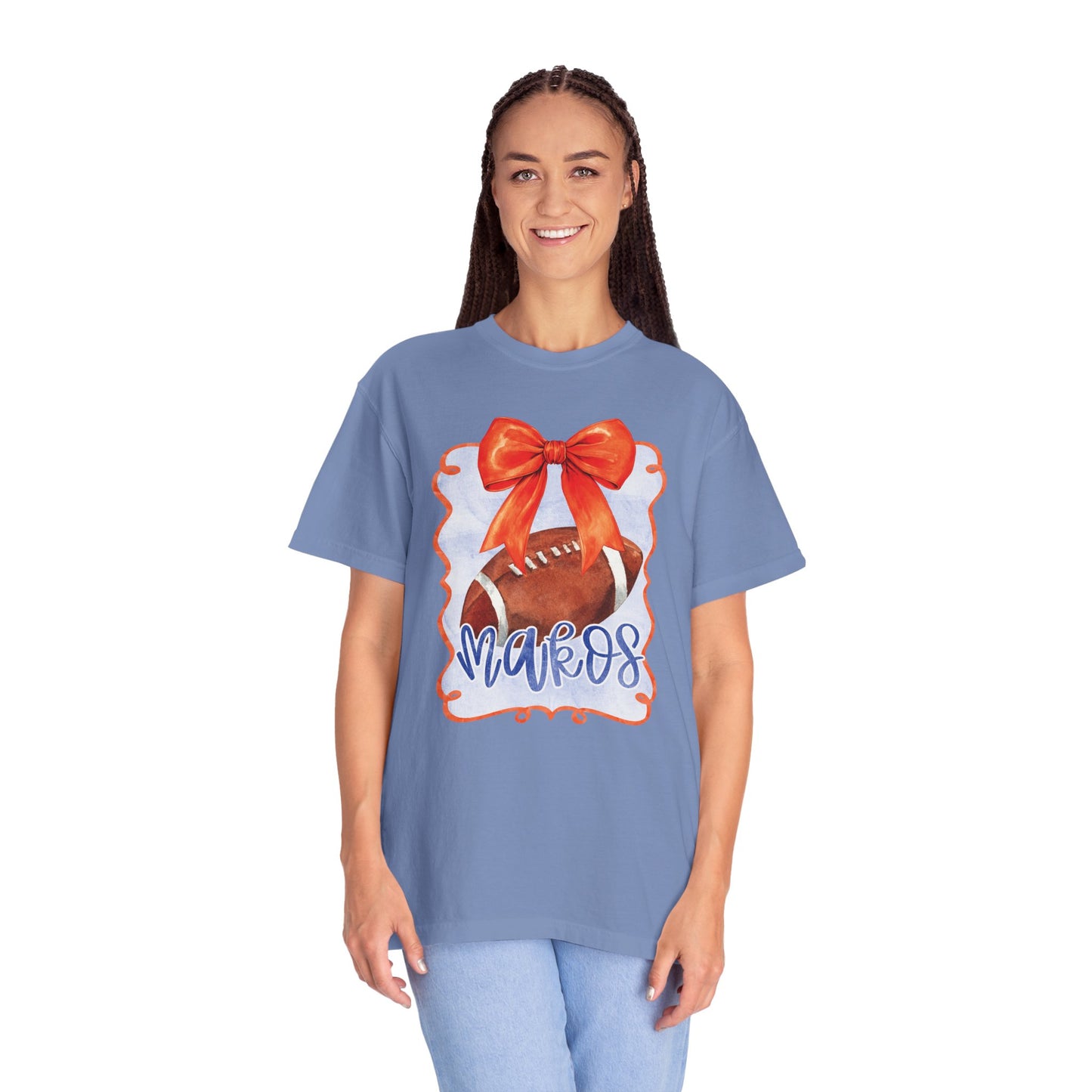 Adult Makos Watercolor Coquette Tee - Comfort Colors