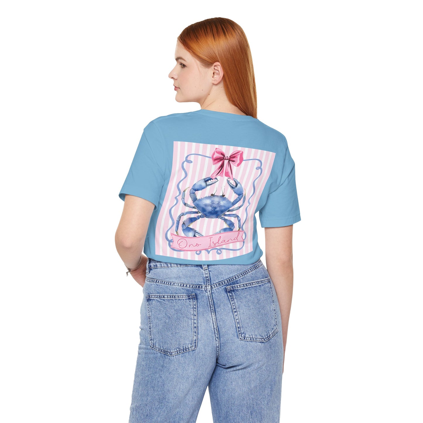 Adult Ono Island Preppy Crab T-Shirt - Bella Canvas