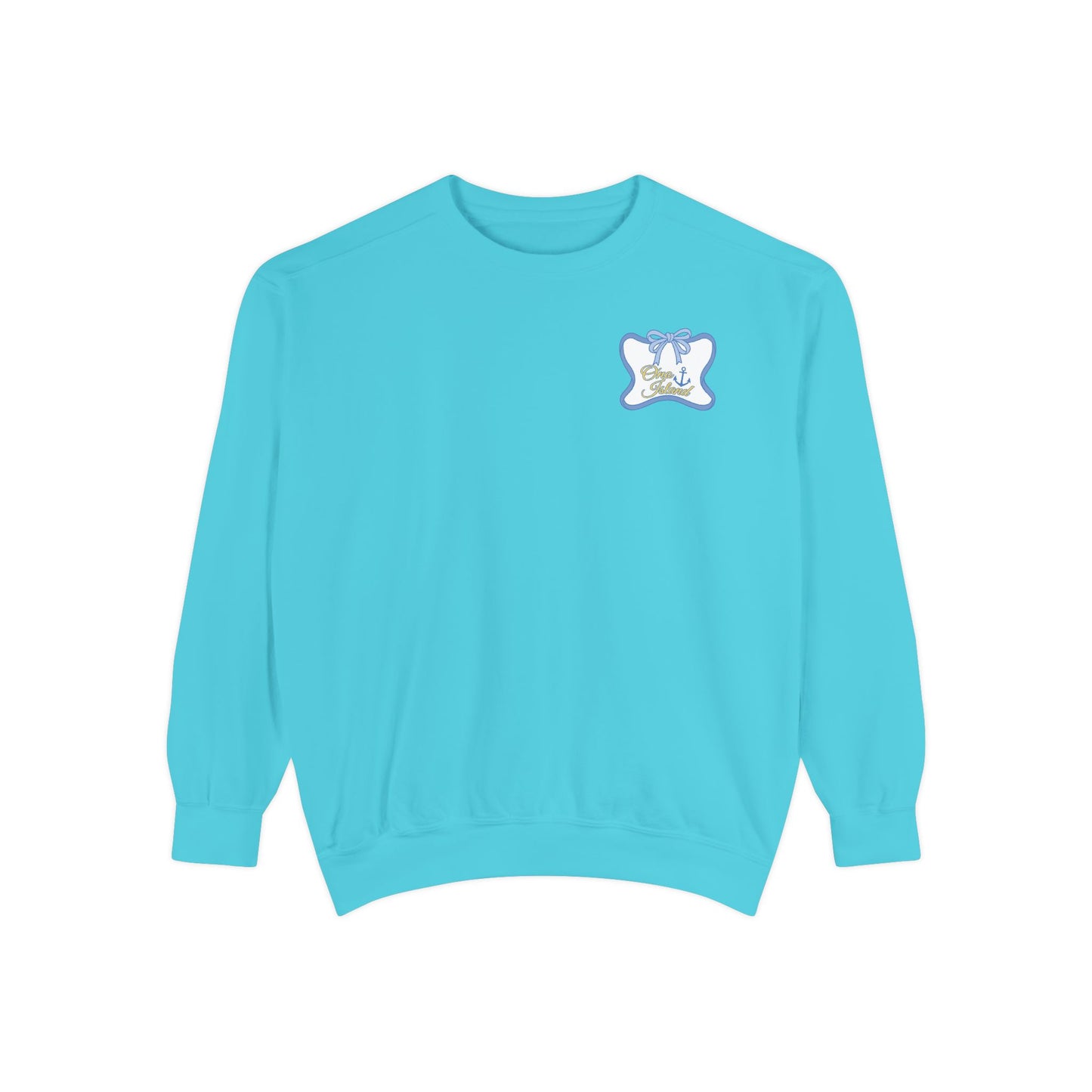Adult Coquette Sailboat Sweatshirt - Comfort Colors