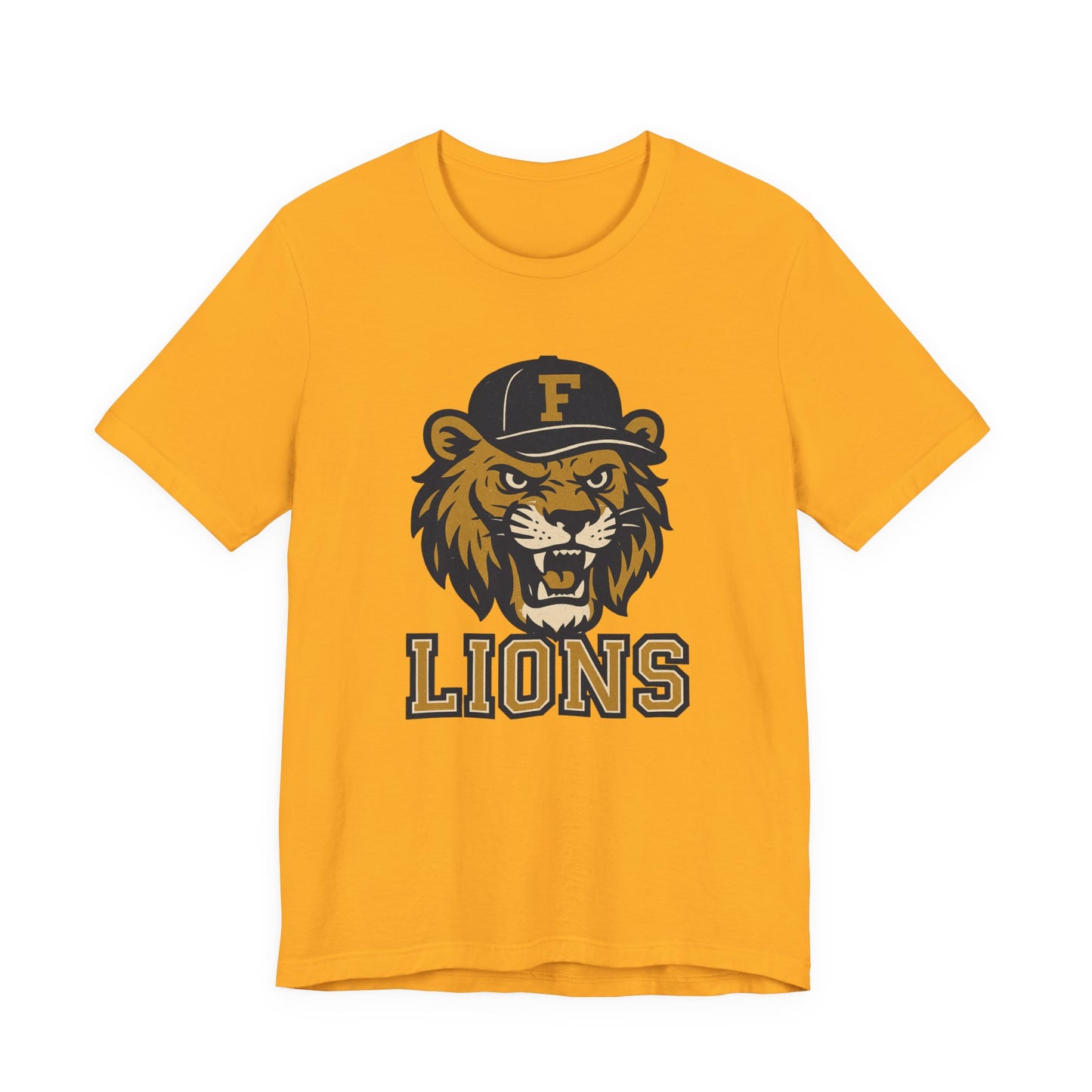 Adult Retro Roaring Lions Tee - Bella Canvas