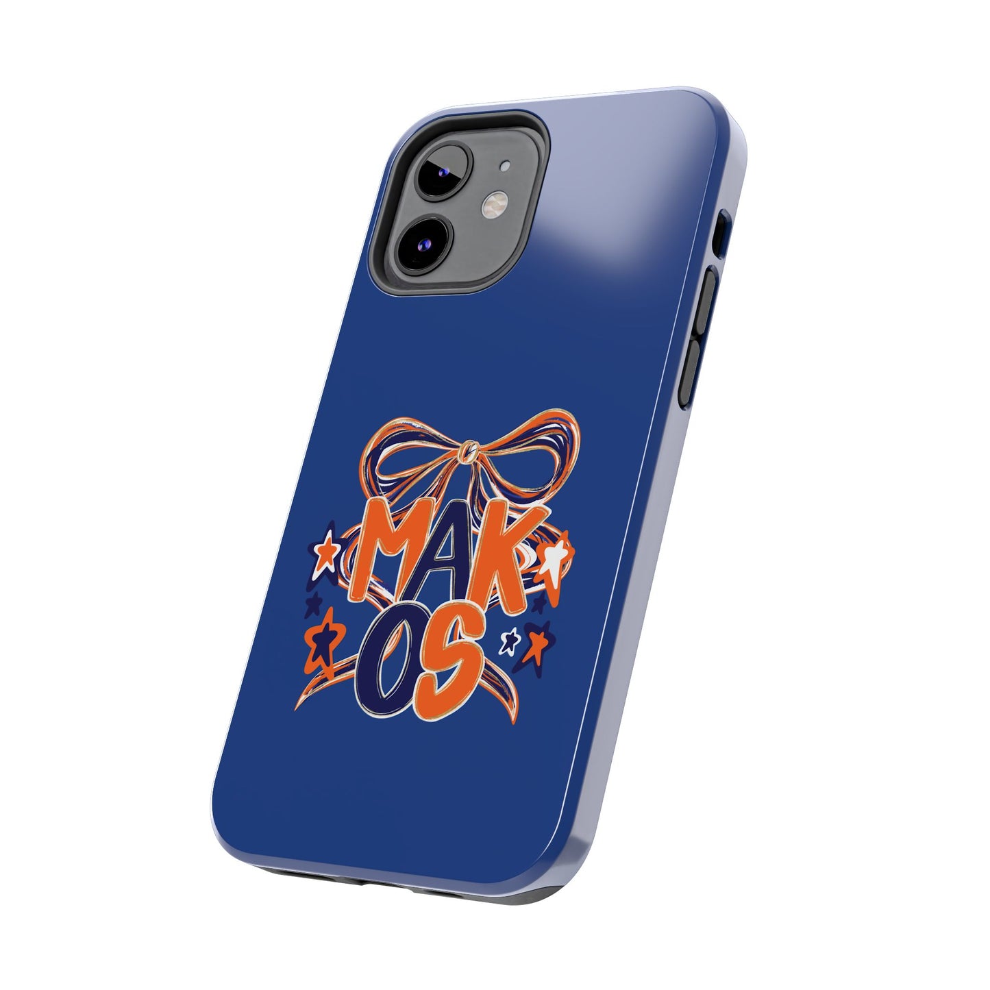 Makos Twirly Ribbon Iphone & Samsung Tough Phone Cases