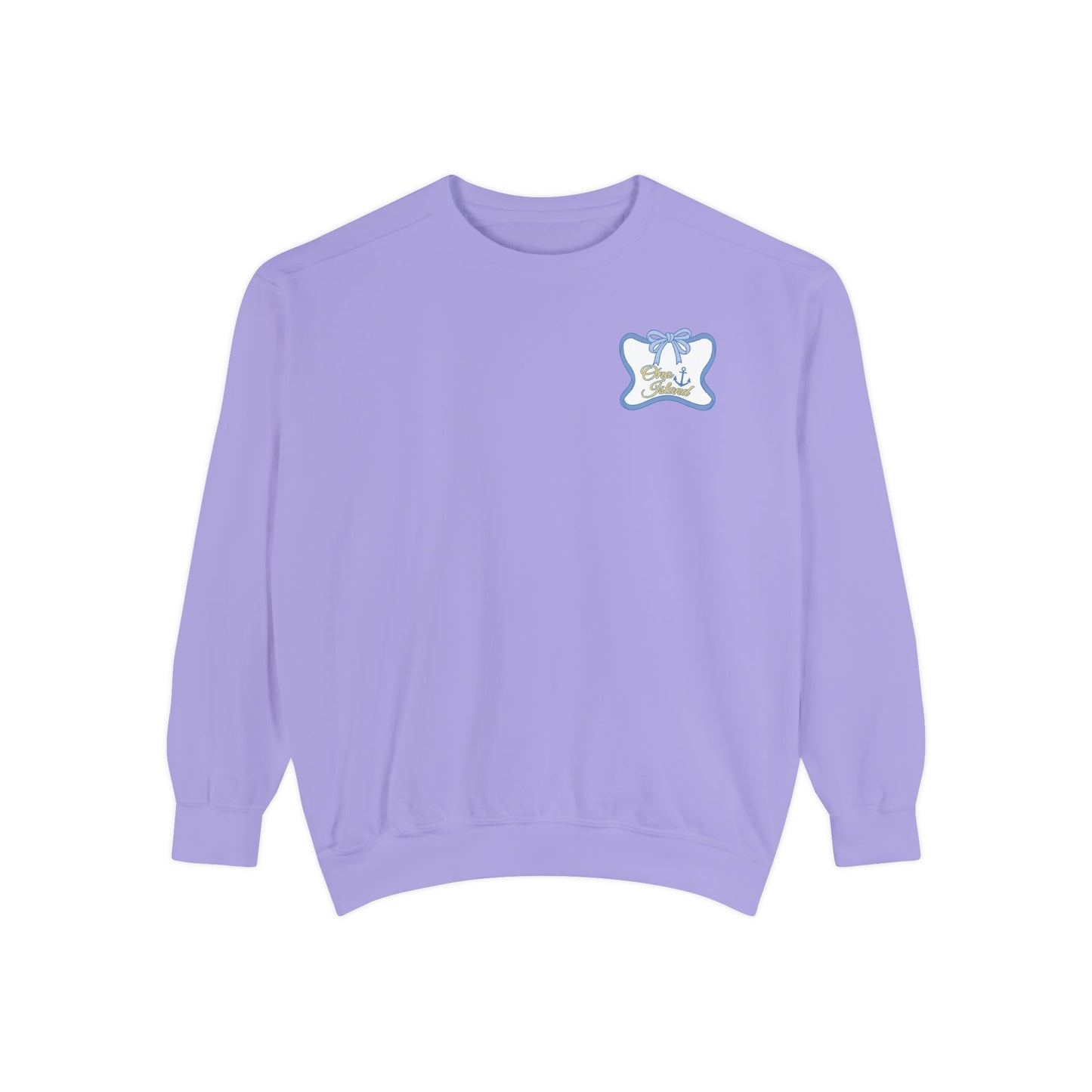 Adult Coquette Sailboat Sweatshirt - Comfort Colors