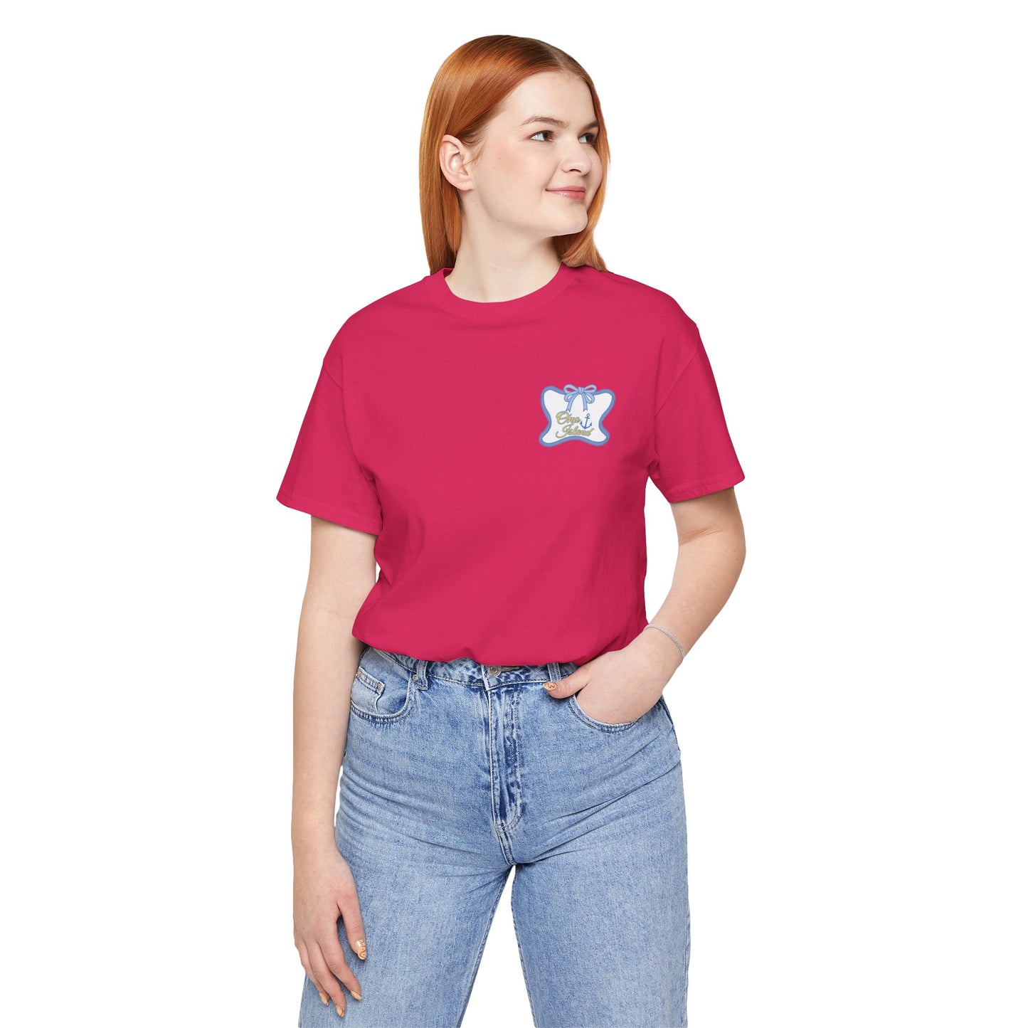 Adult Coquette Sailboat Tee - Bella Canvas