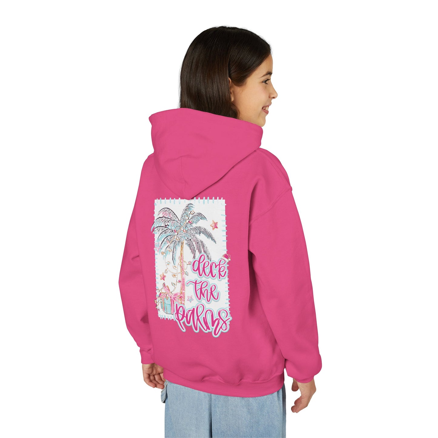 Deck the Palms Hoodie - Gildan