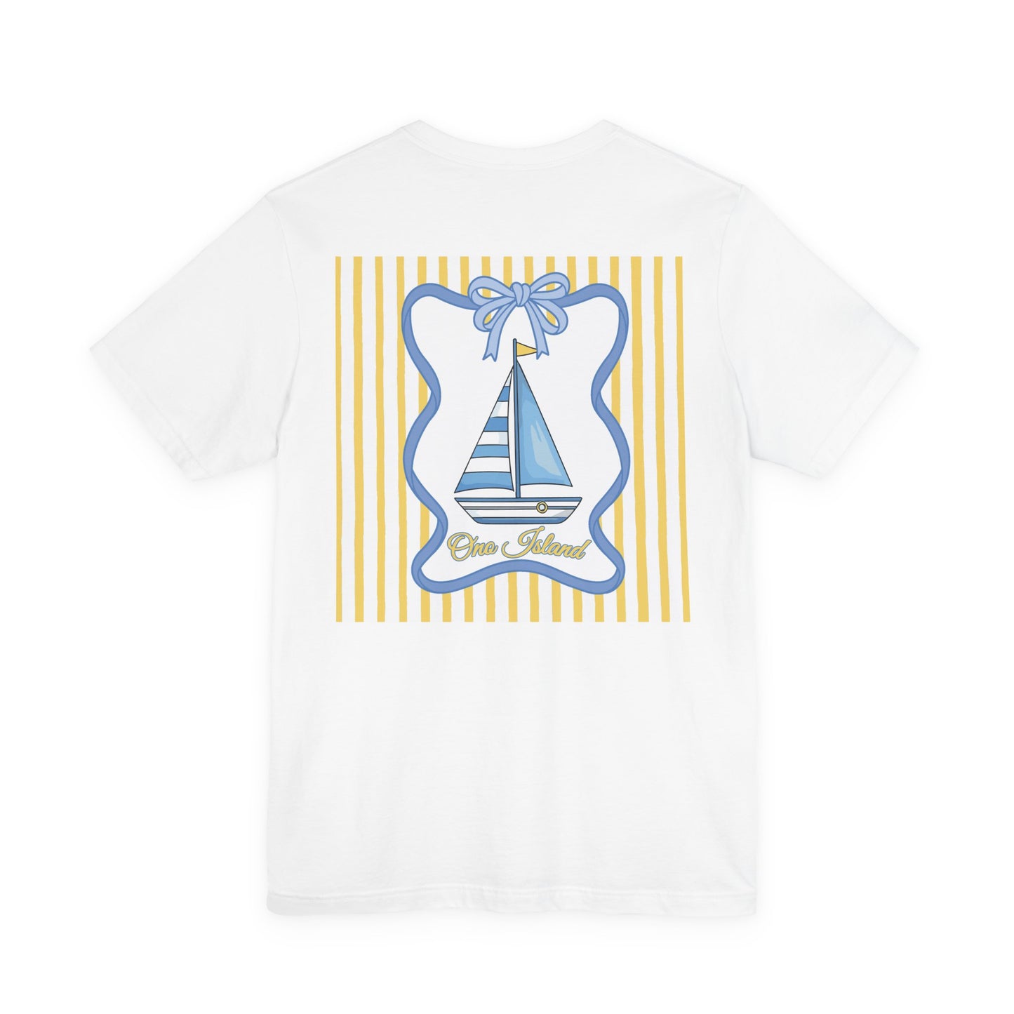 Adult Coquette Sailboat Tee - Bella Canvas