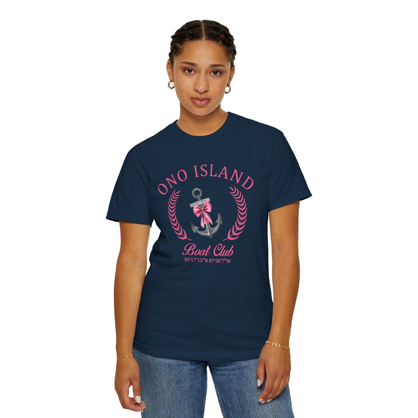 Ono Boat Club Anchor - Comfort Colors