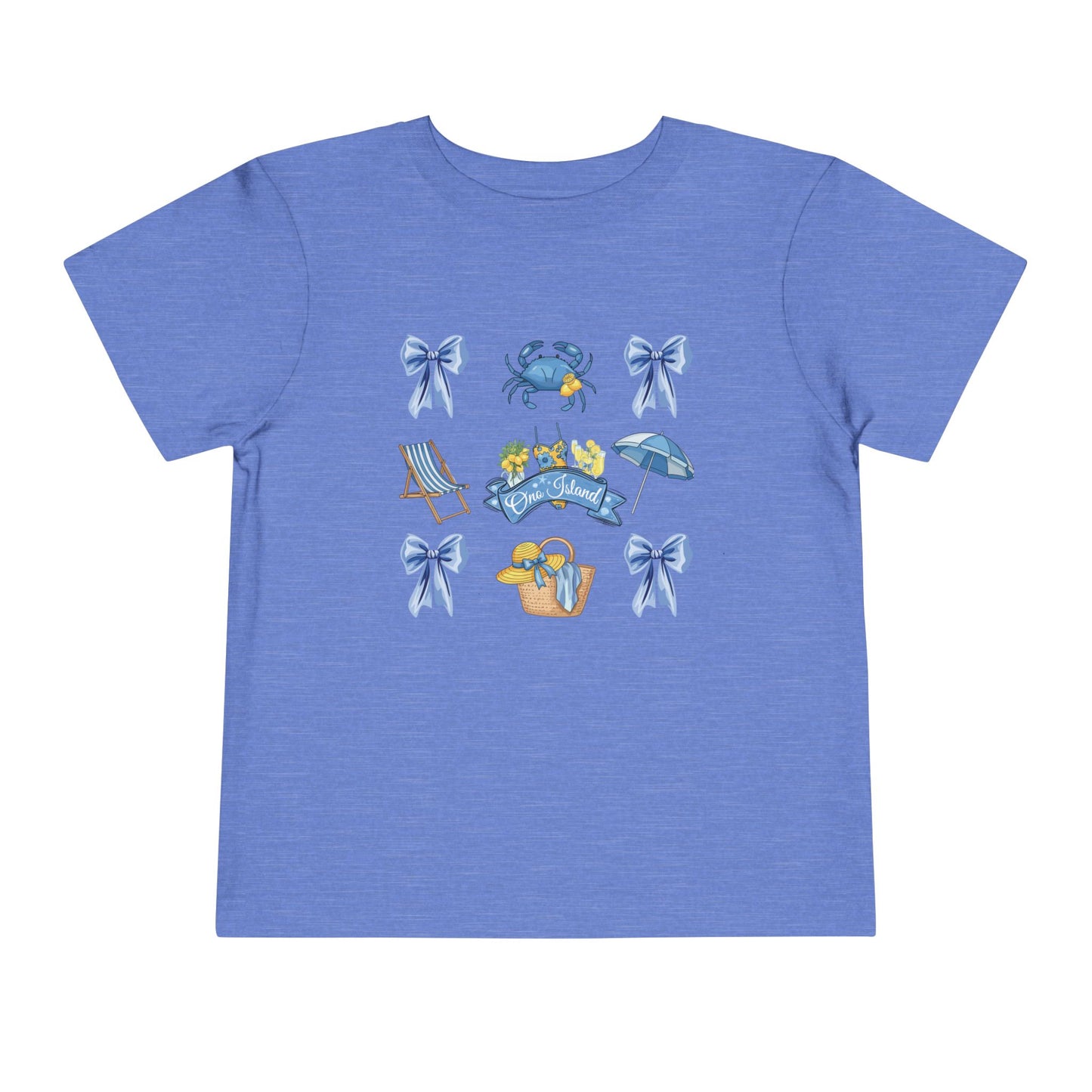 Toddler Coquette Ono Island Tee - Bella Canvas
