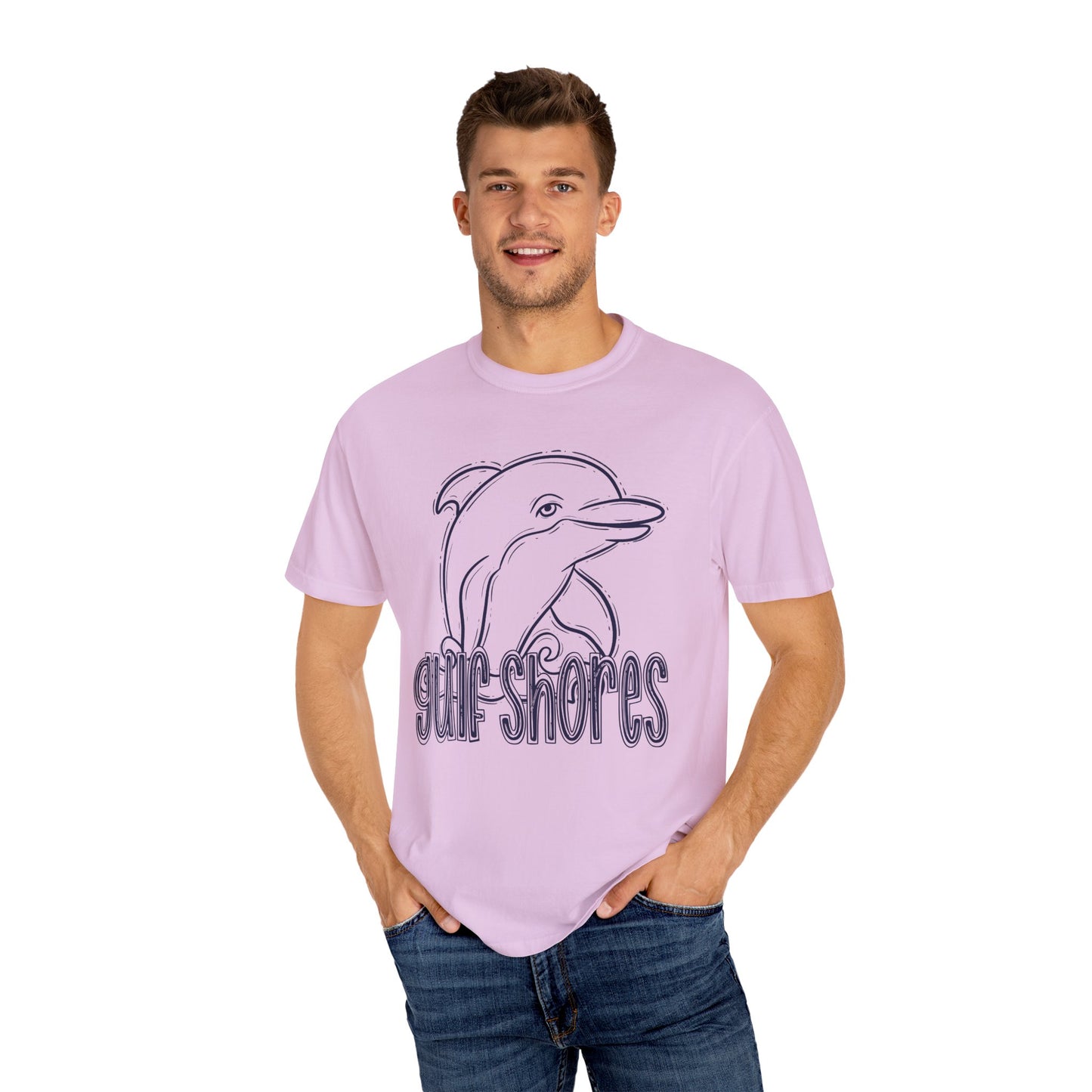 Adult Dolphins Sketch - Comfort Colors