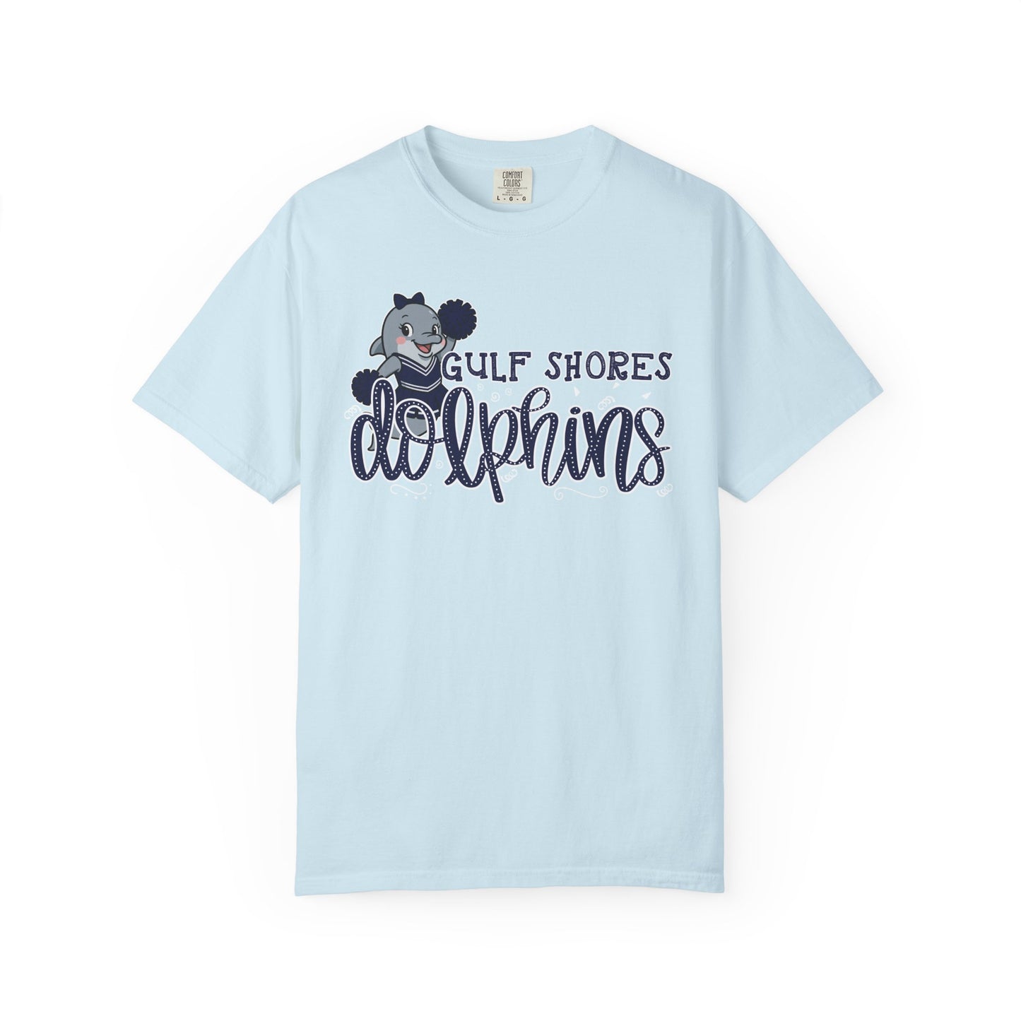 Dolphin Dots on Comfort Colors