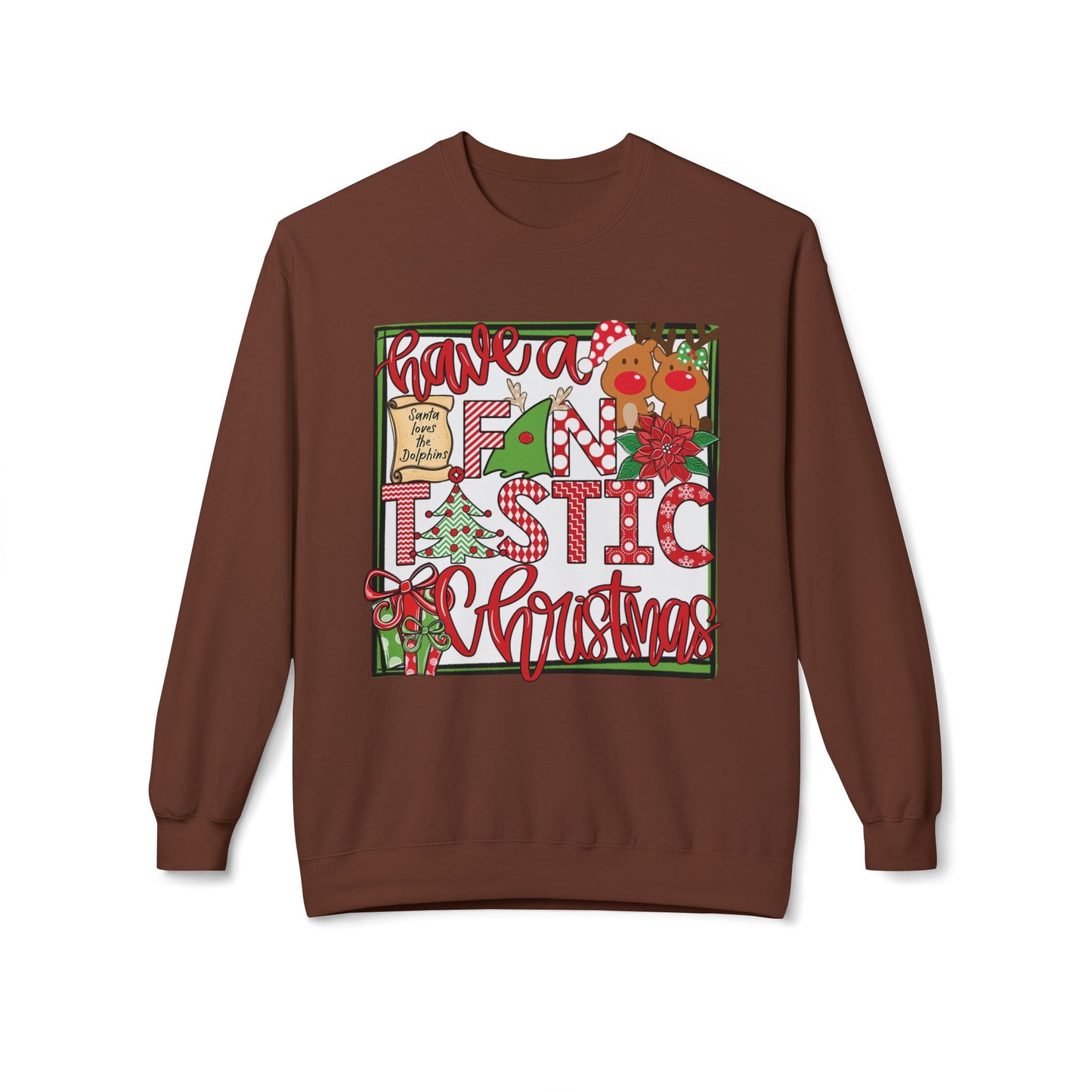 GS Dolphins Christmas - Gildan