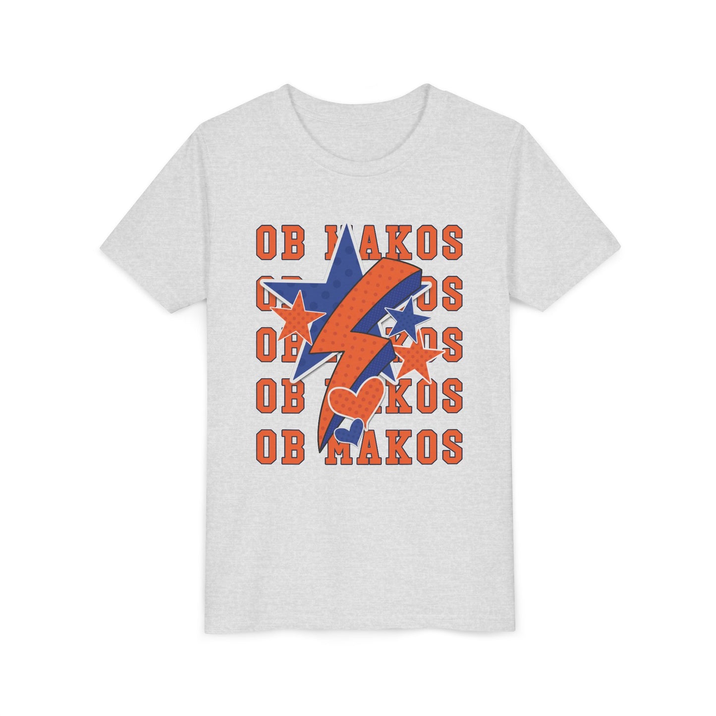 Youth Makos Lightning, Hearts, Stars Tee