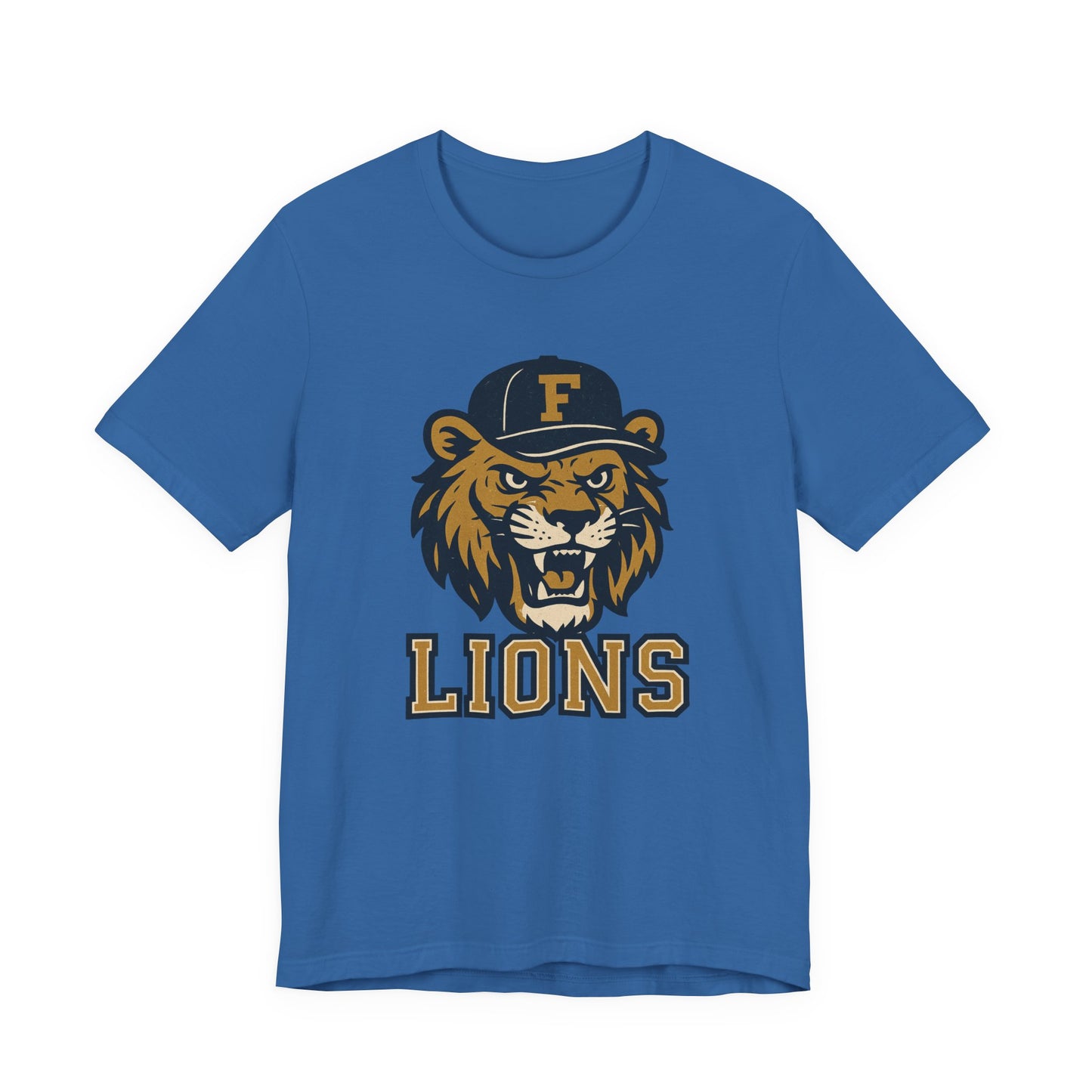 Adult Retro Roaring Lions Tee - Bella Canvas