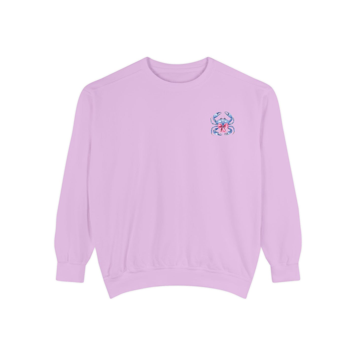 Adult Ono Island Preppy Crab Sweatshirt - Comfort Colors