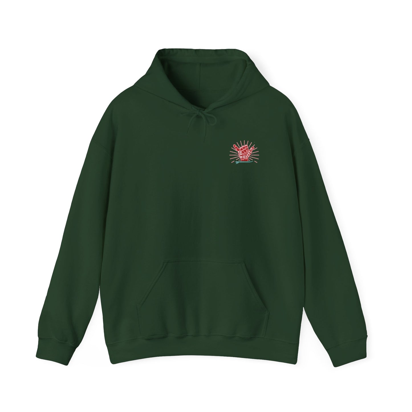 Adult Christmas Surf Hoodie - Gildan