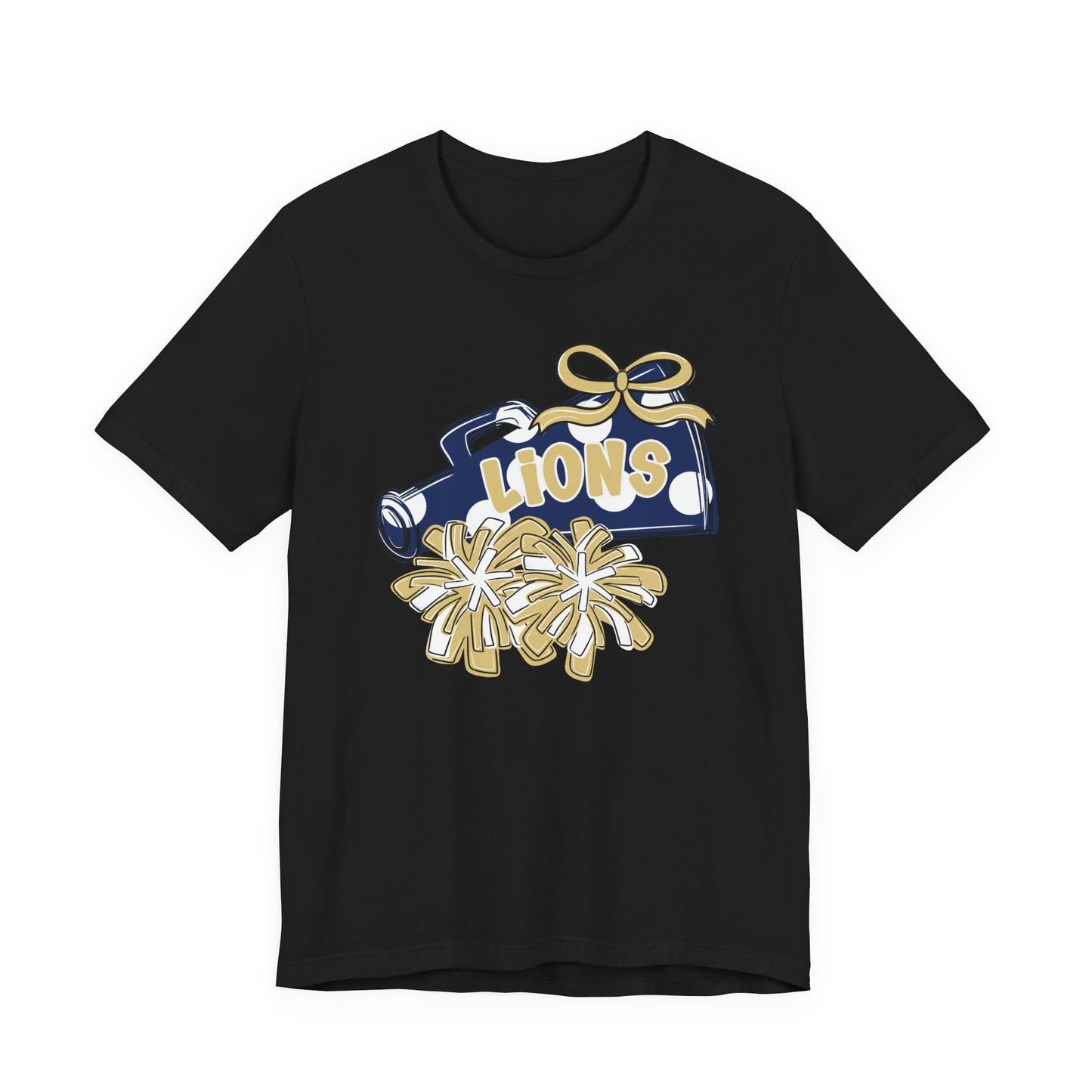 Lions Cheer Spirit Tee - Bella Canvas