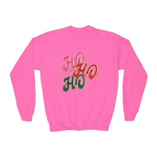 Youth HO HO HO Sweatshirt Gildan