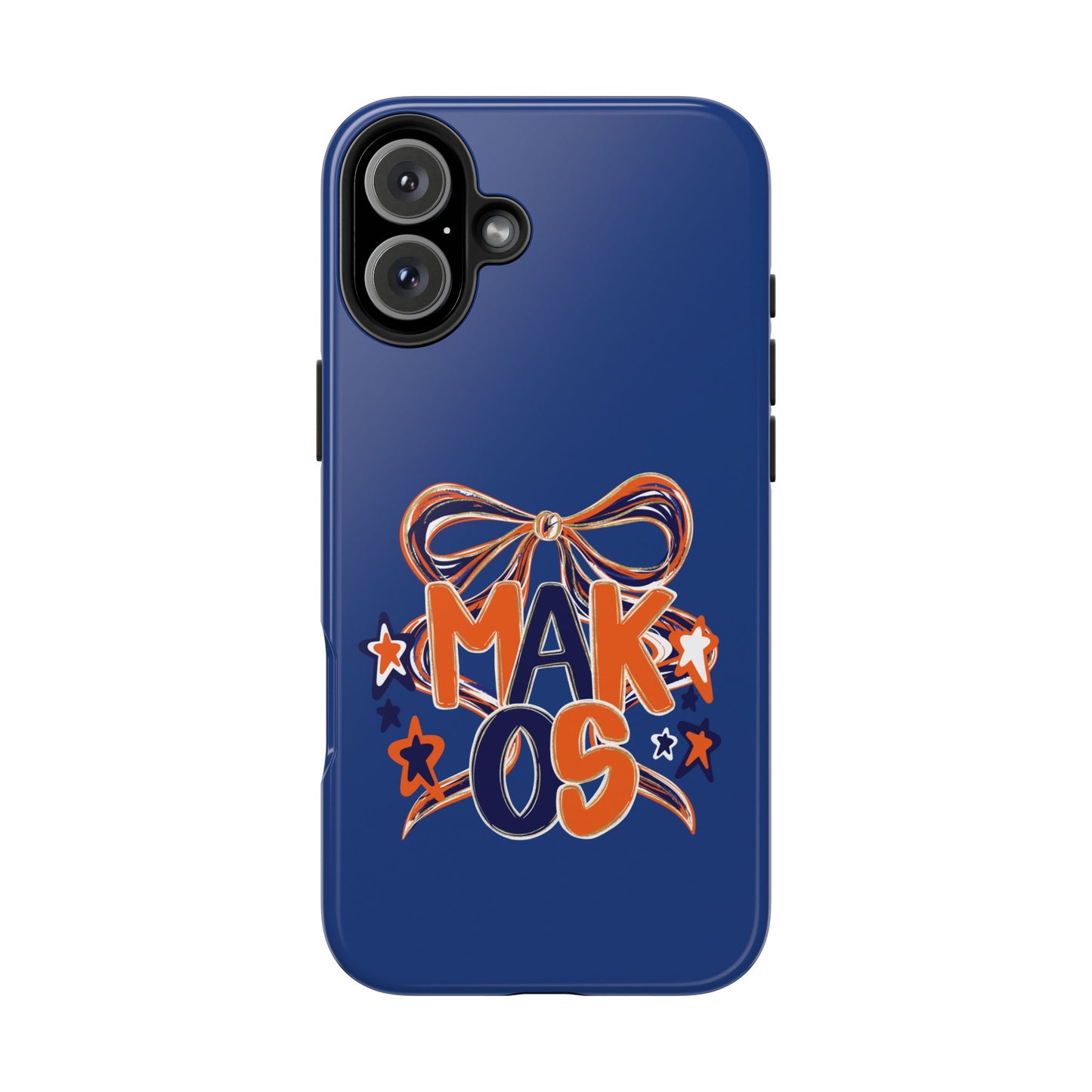Makos Twirly Ribbon Iphone & Samsung Tough Phone Cases