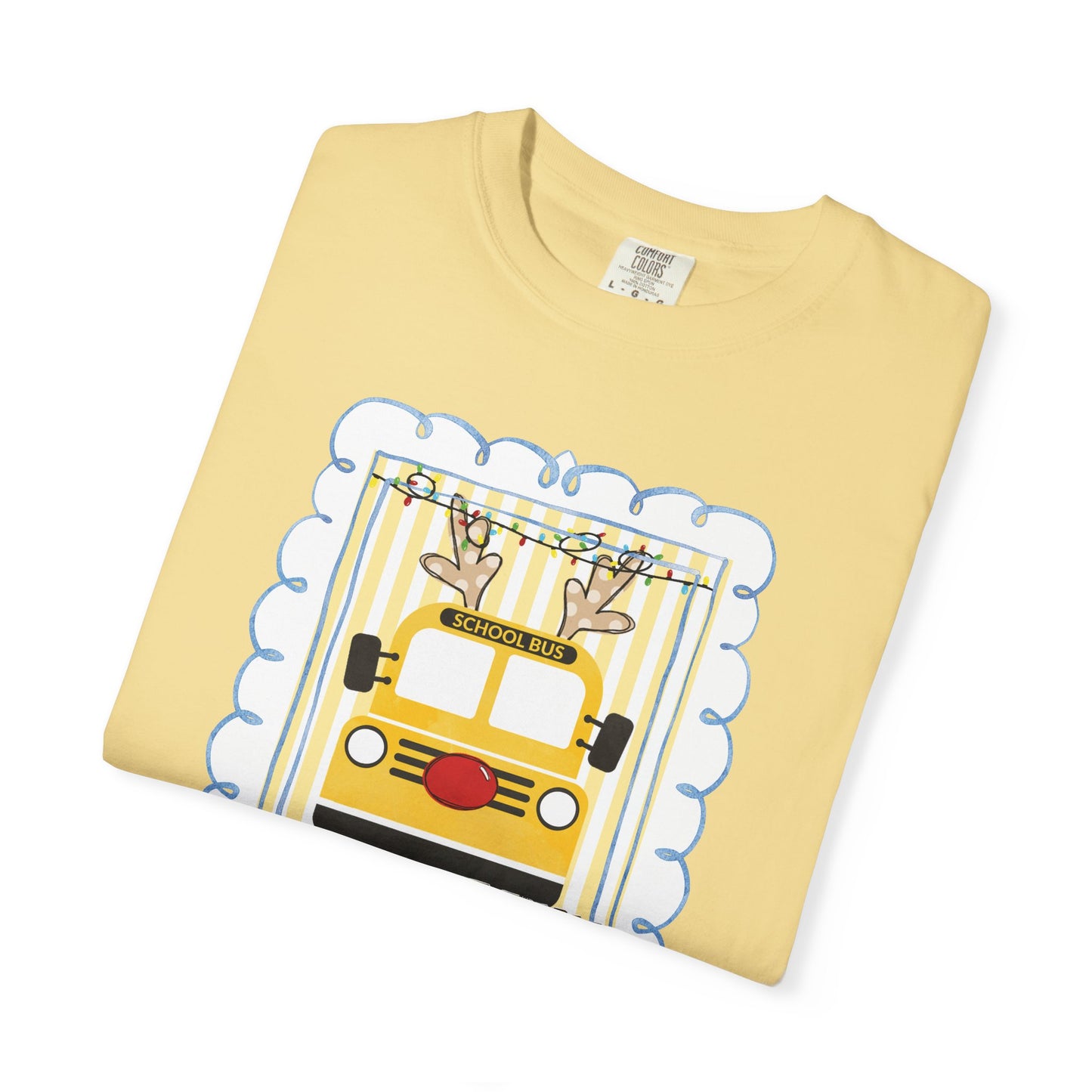 Christmas Bus Driver Tee - Comfort Colors