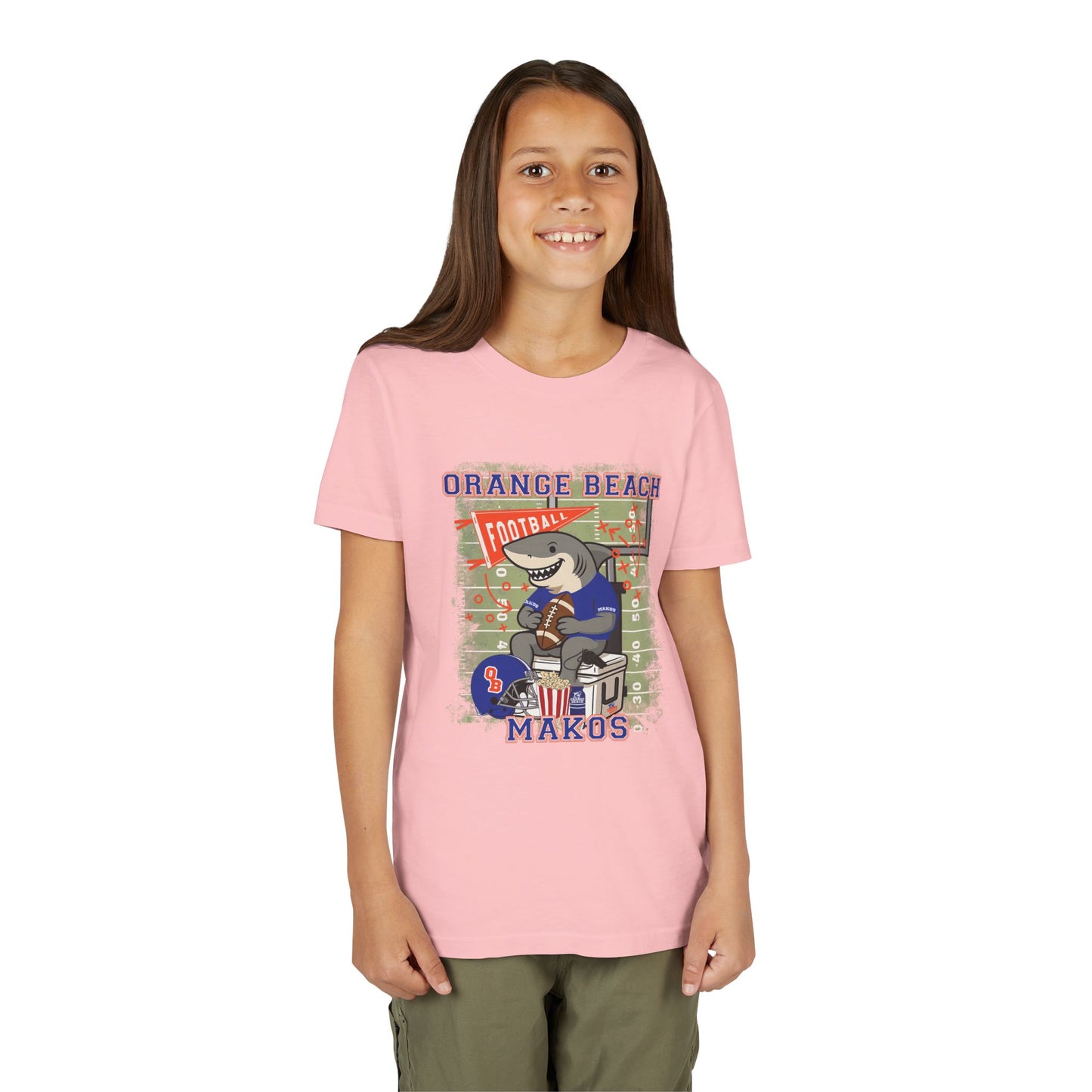 Youth Makos Tailgate Time - Bella Canvas