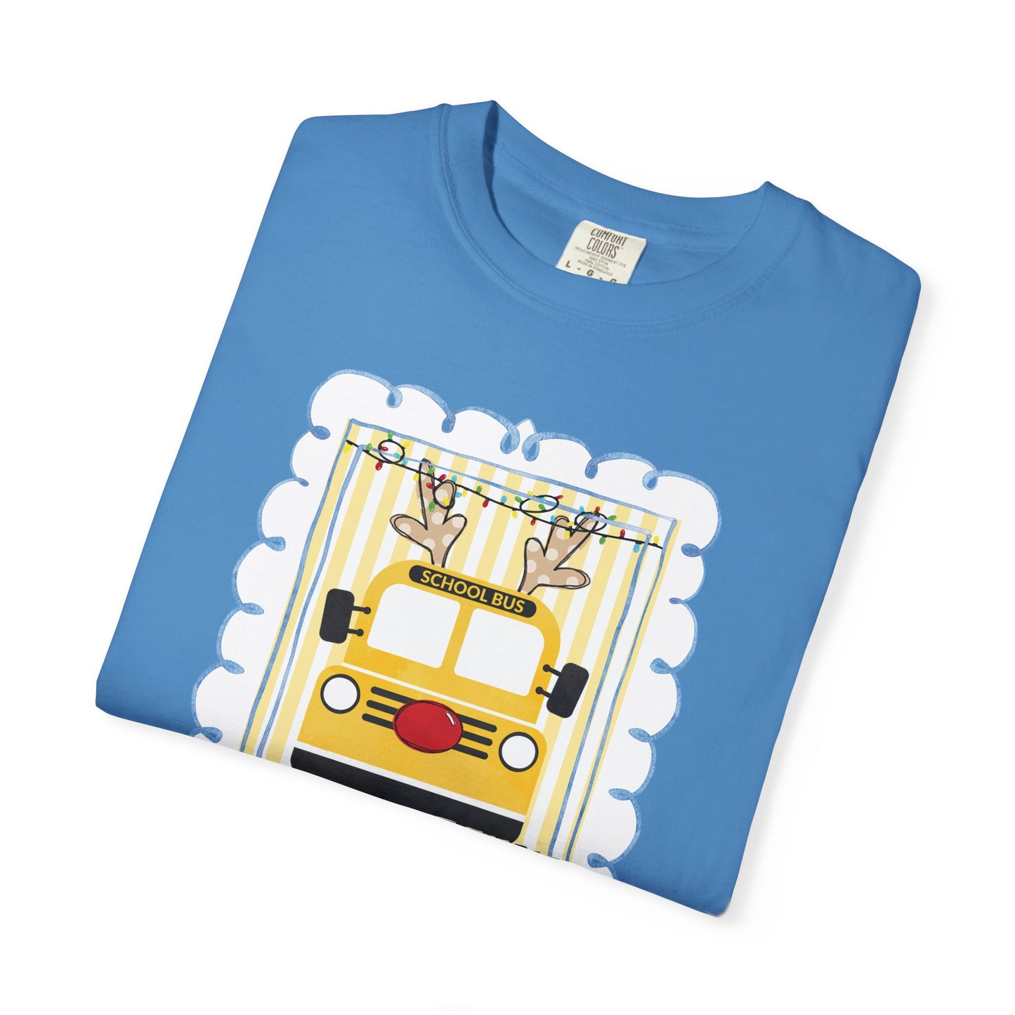 Christmas Bus Driver Tee - Comfort Colors