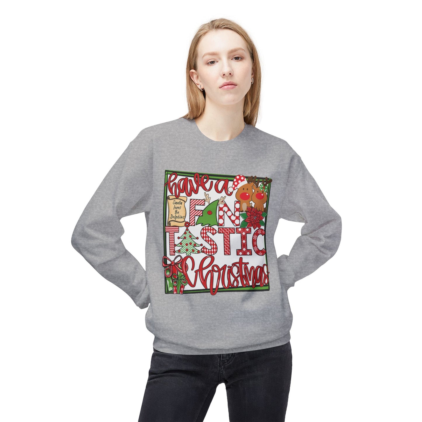 GS Dolphins Christmas - Gildan