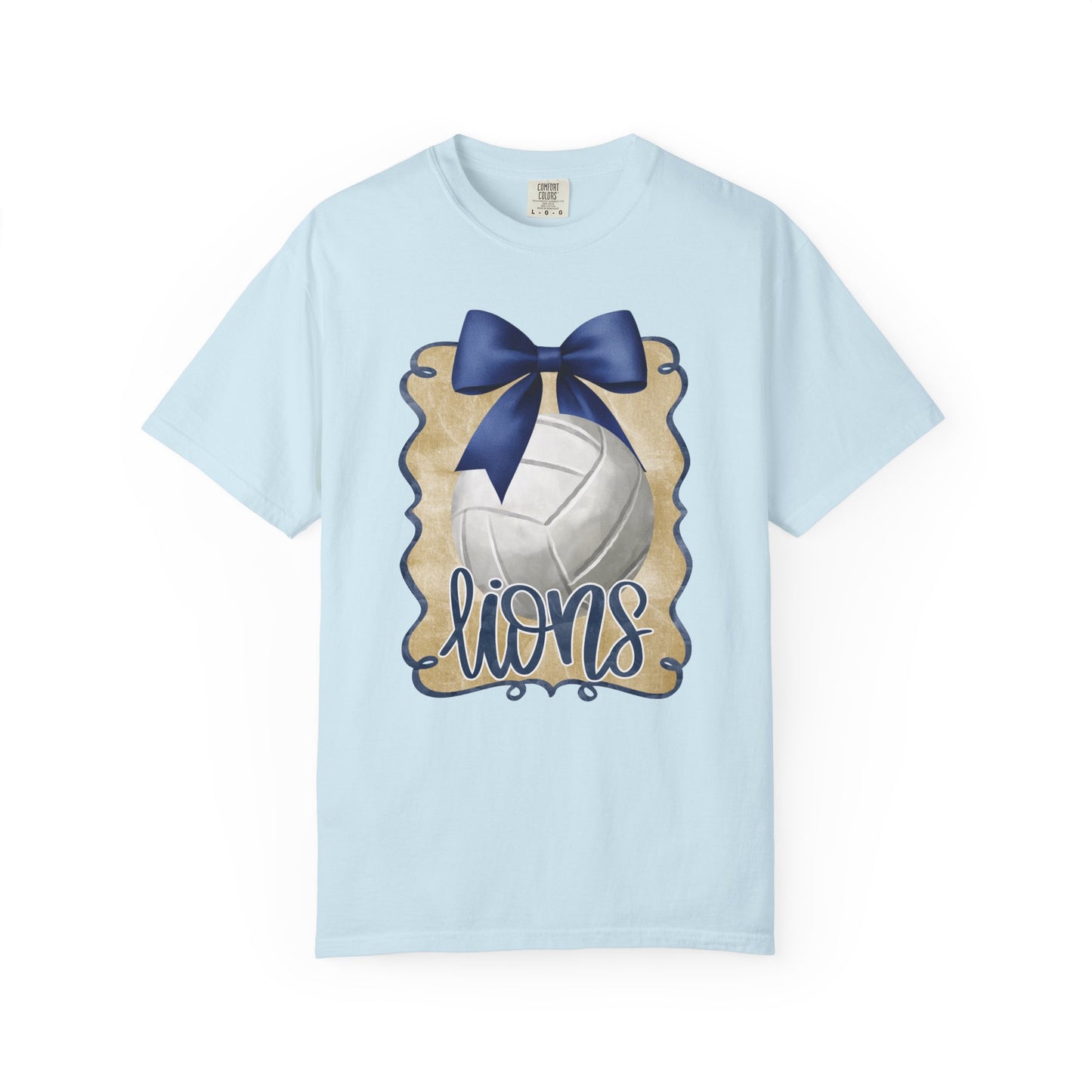 Adult Foley Lions Volleyball Tee - Comfort Colors