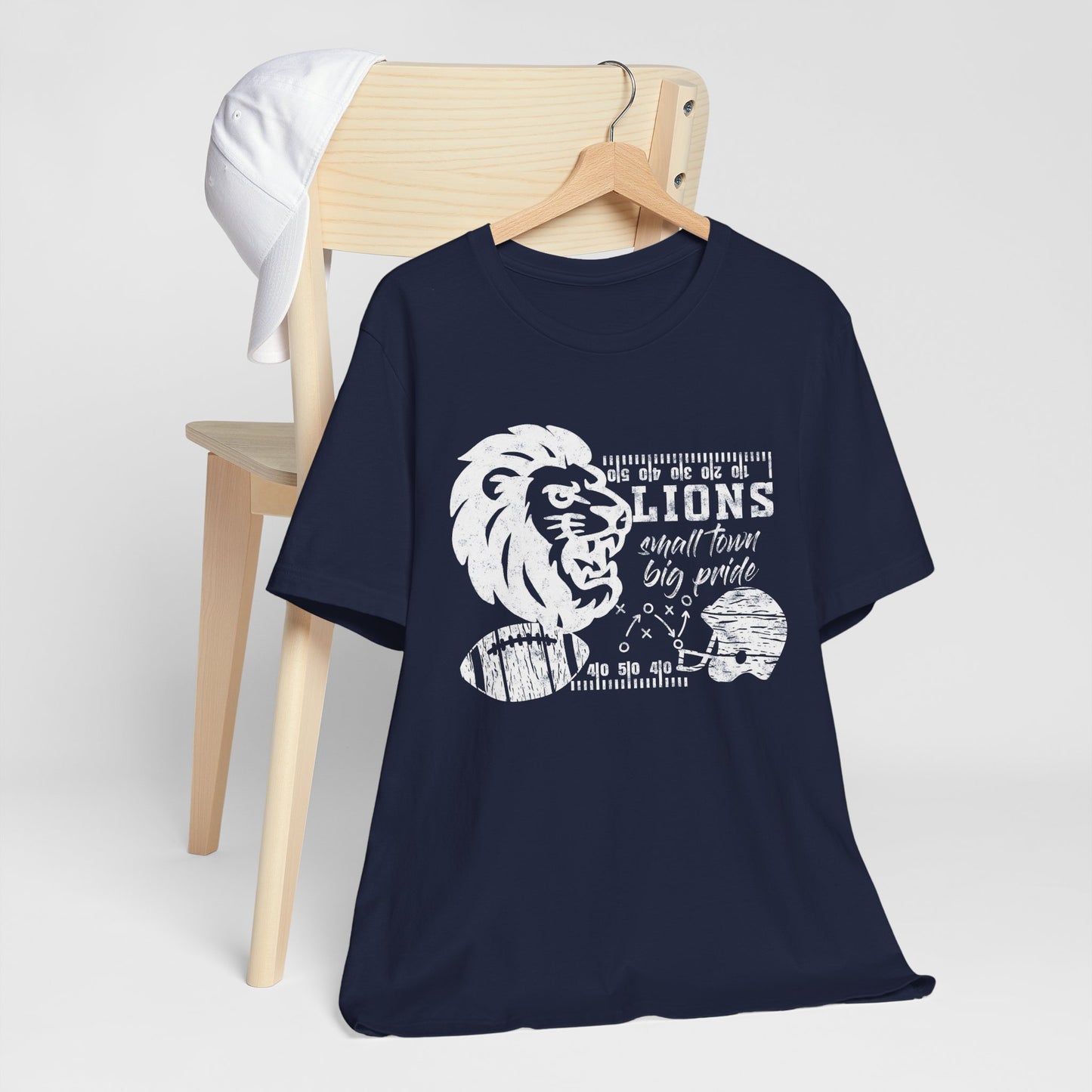 Lion Small Town Big Pride Tee - Bella Canvas