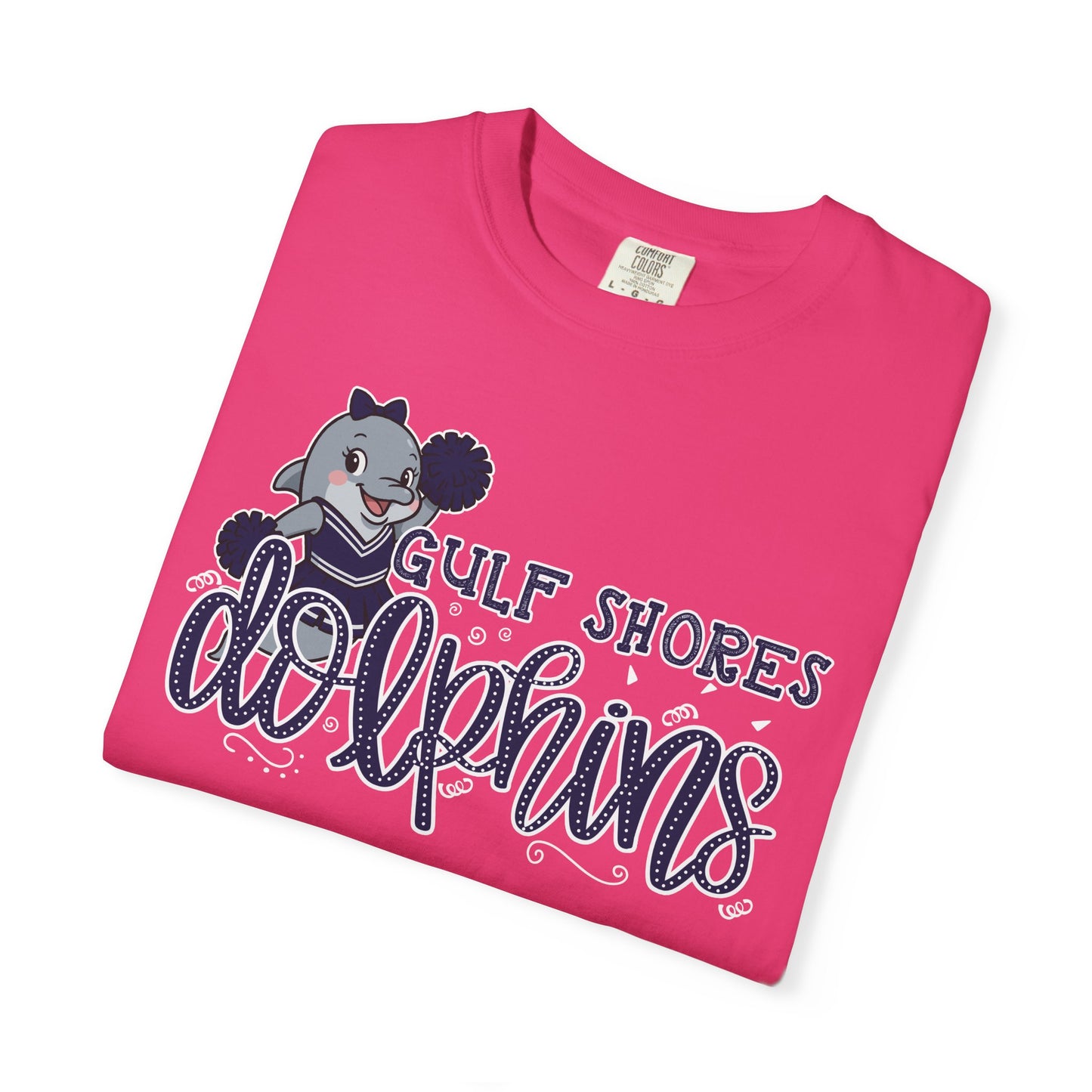 Dolphin Dots on Comfort Colors