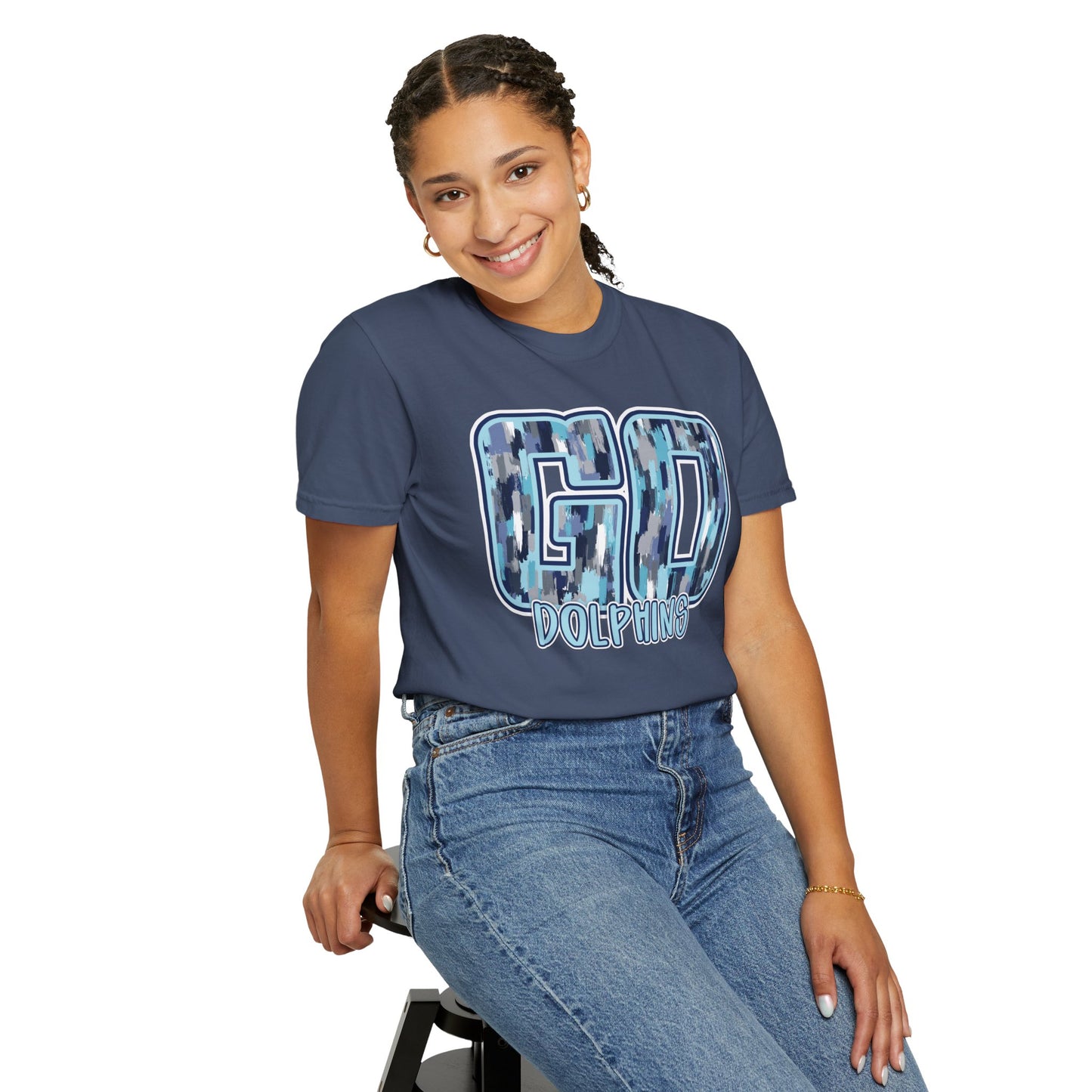 Adult 'GO DOLPHINS' - Comfort Colors