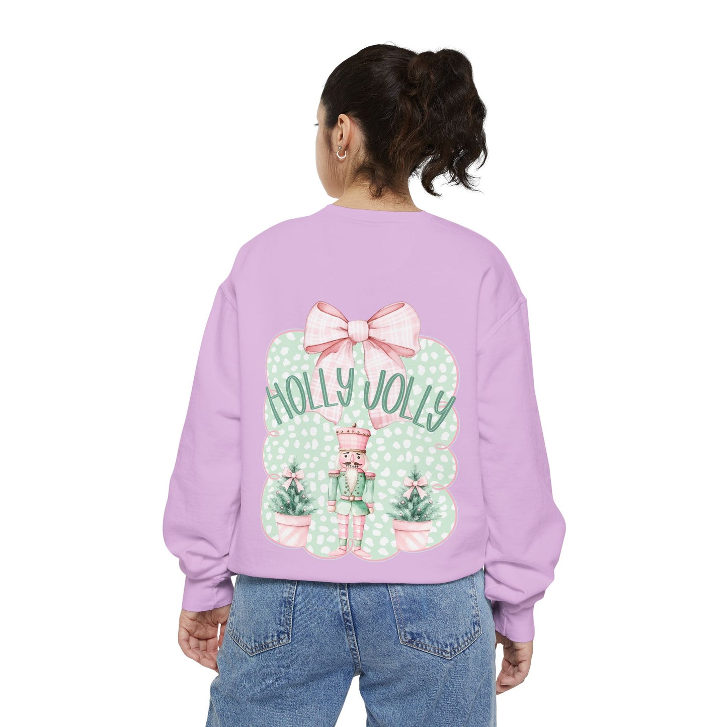 Holly Jolly Unisex Sweatshirt - Comfort Colors