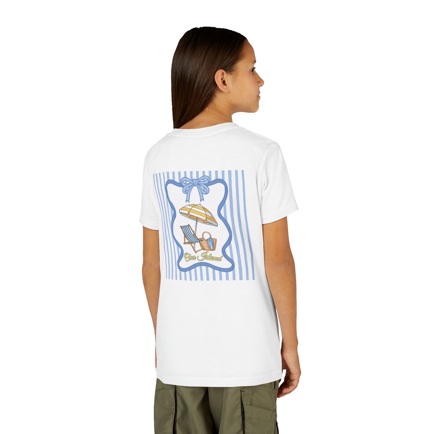 Youth Coquette Beachy Tee - Bella Canvas